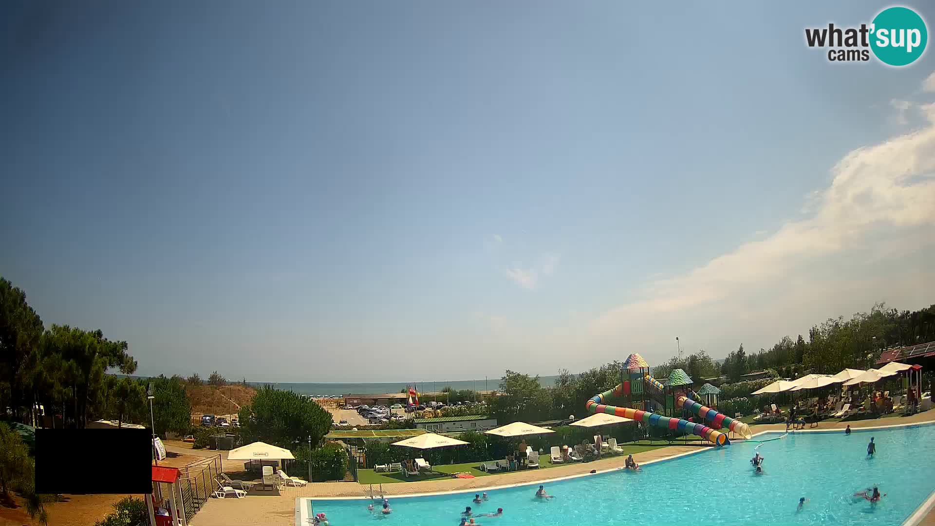 Camping Vittoria webcam en vivo Rosolina mare