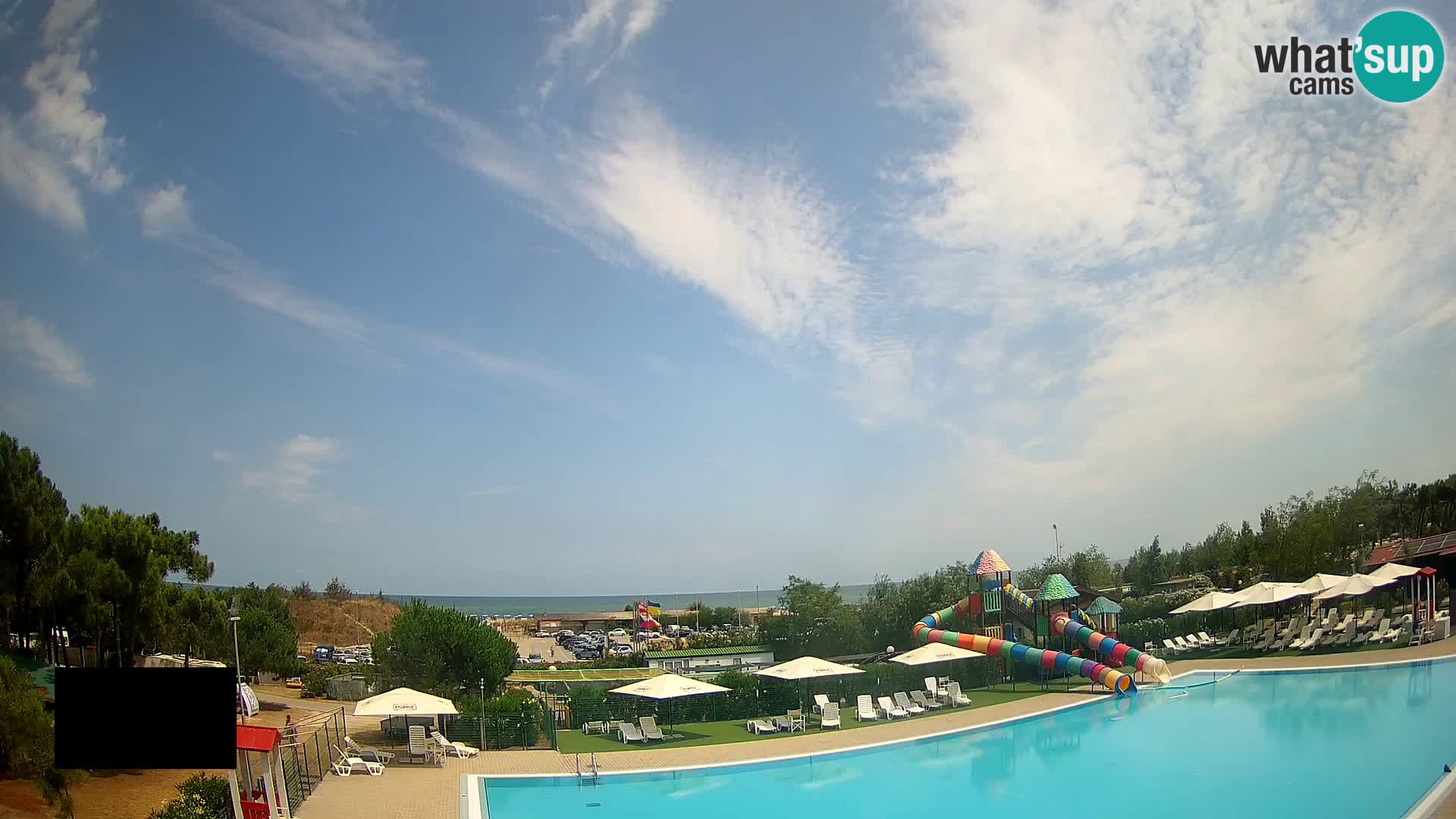 Camping Vittoria webcam en vivo Rosolina mare