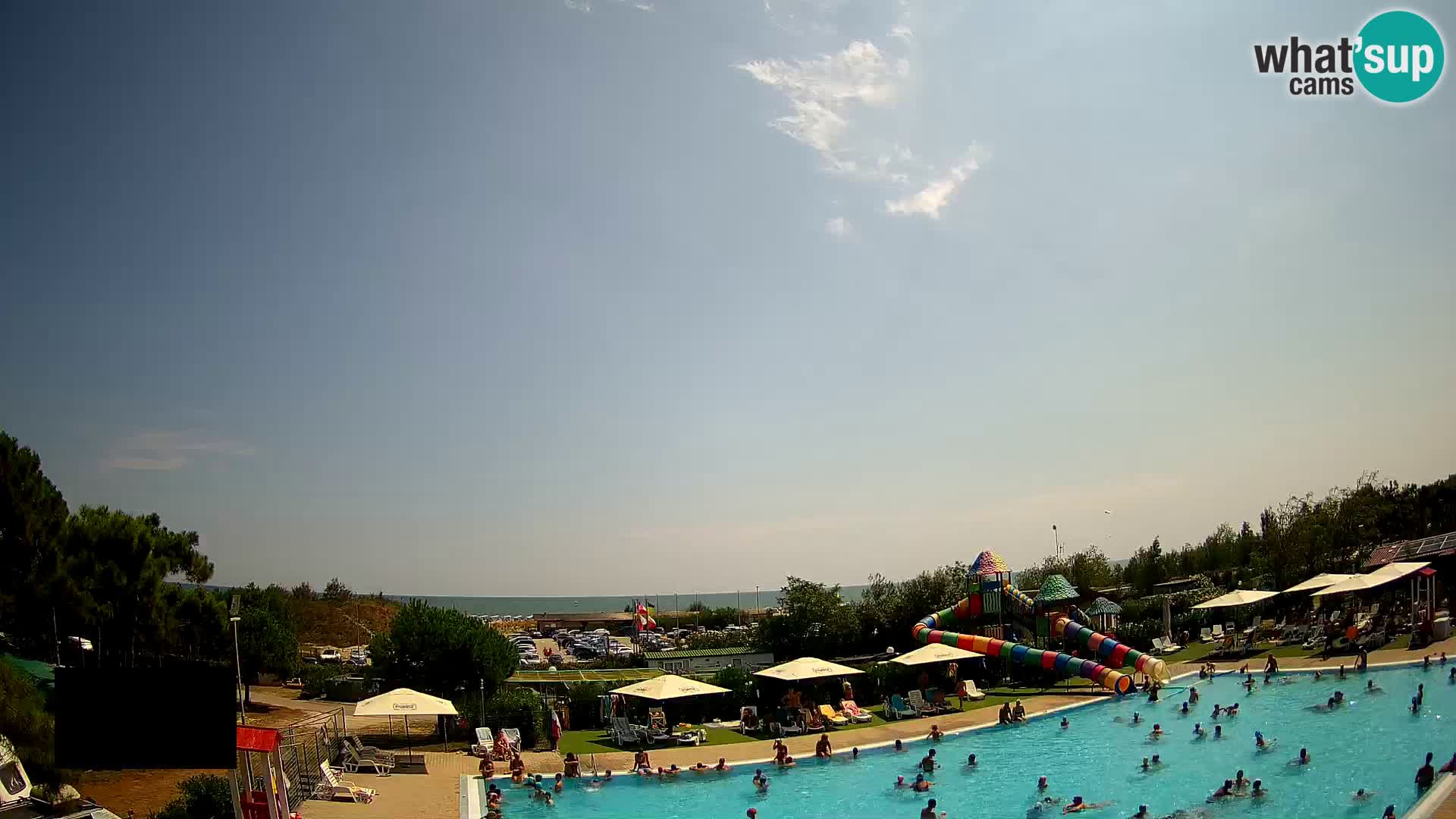 Camping Vittoria webcam en vivo Rosolina mare