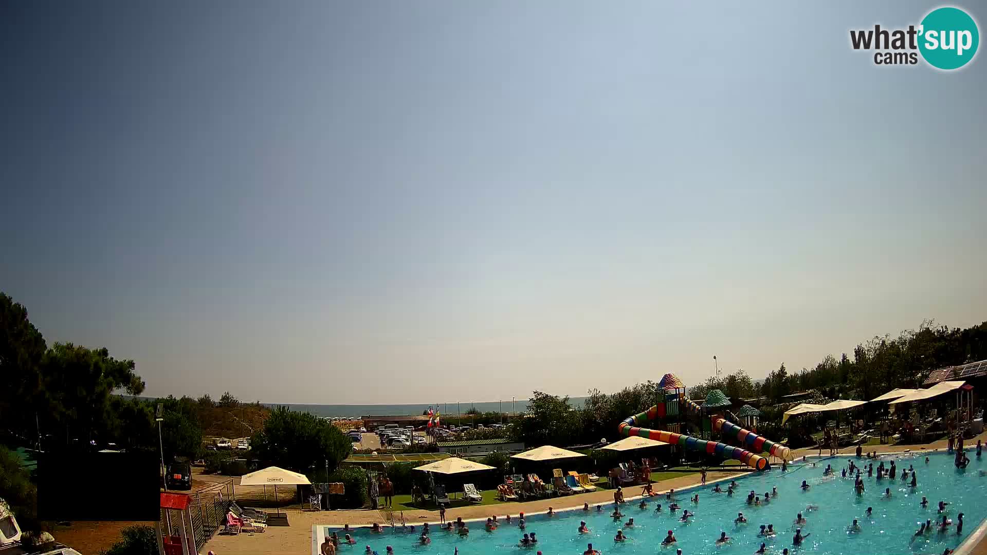 Camping Vittoria webcam en vivo Rosolina mare