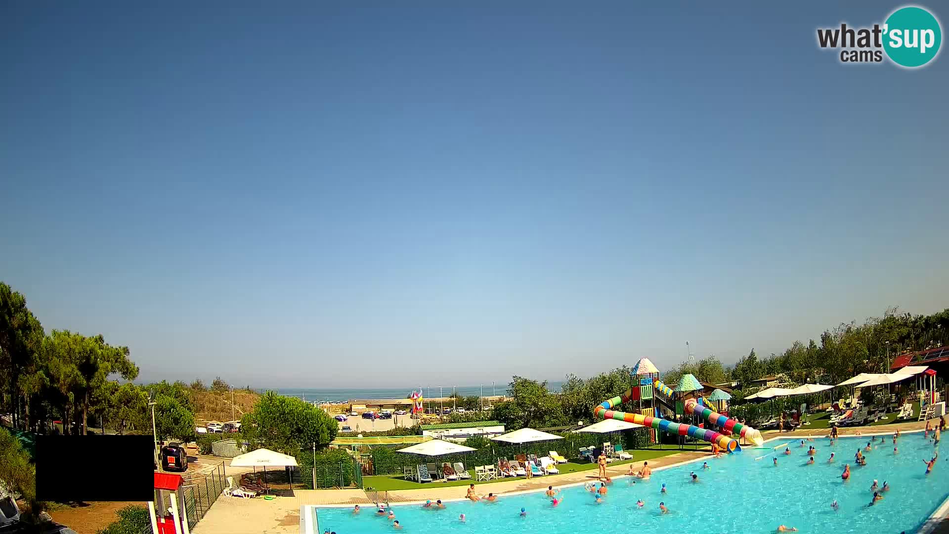 Camping Vittoria web kamera Rosolina mare