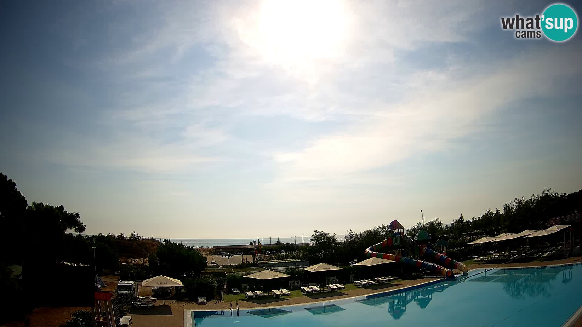 Camping Vittoria webcam en vivo Rosolina mare