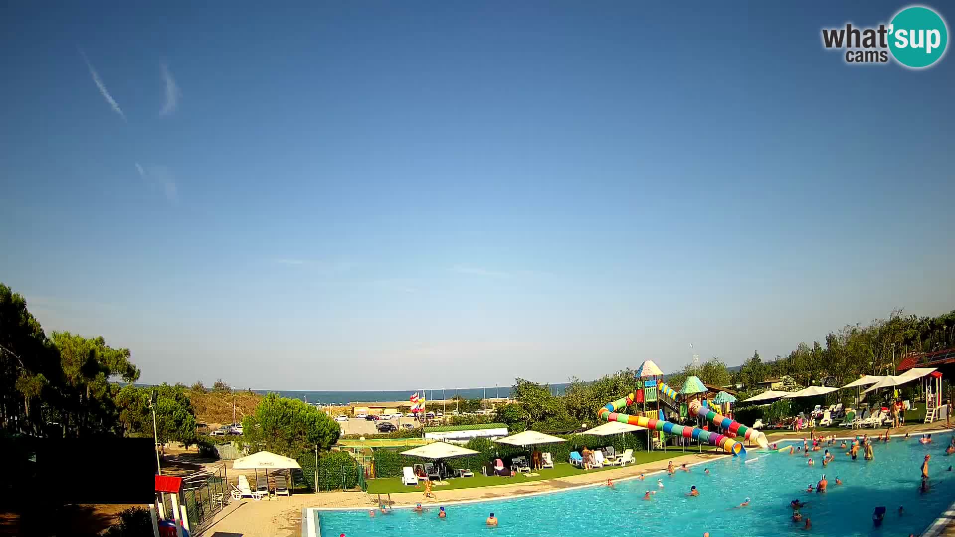 Camping Vittoria web kamera Rosolina mare