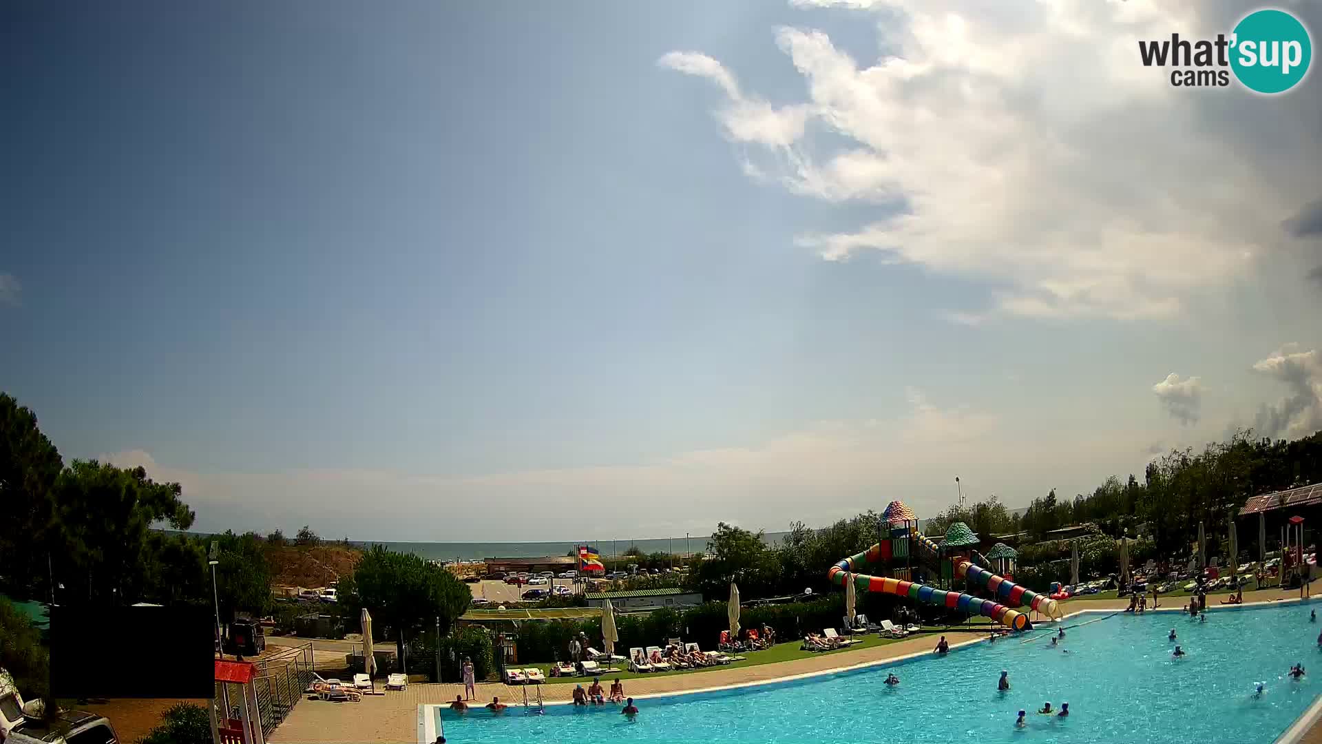 Camping Vittoria web kamera Rosolina mare