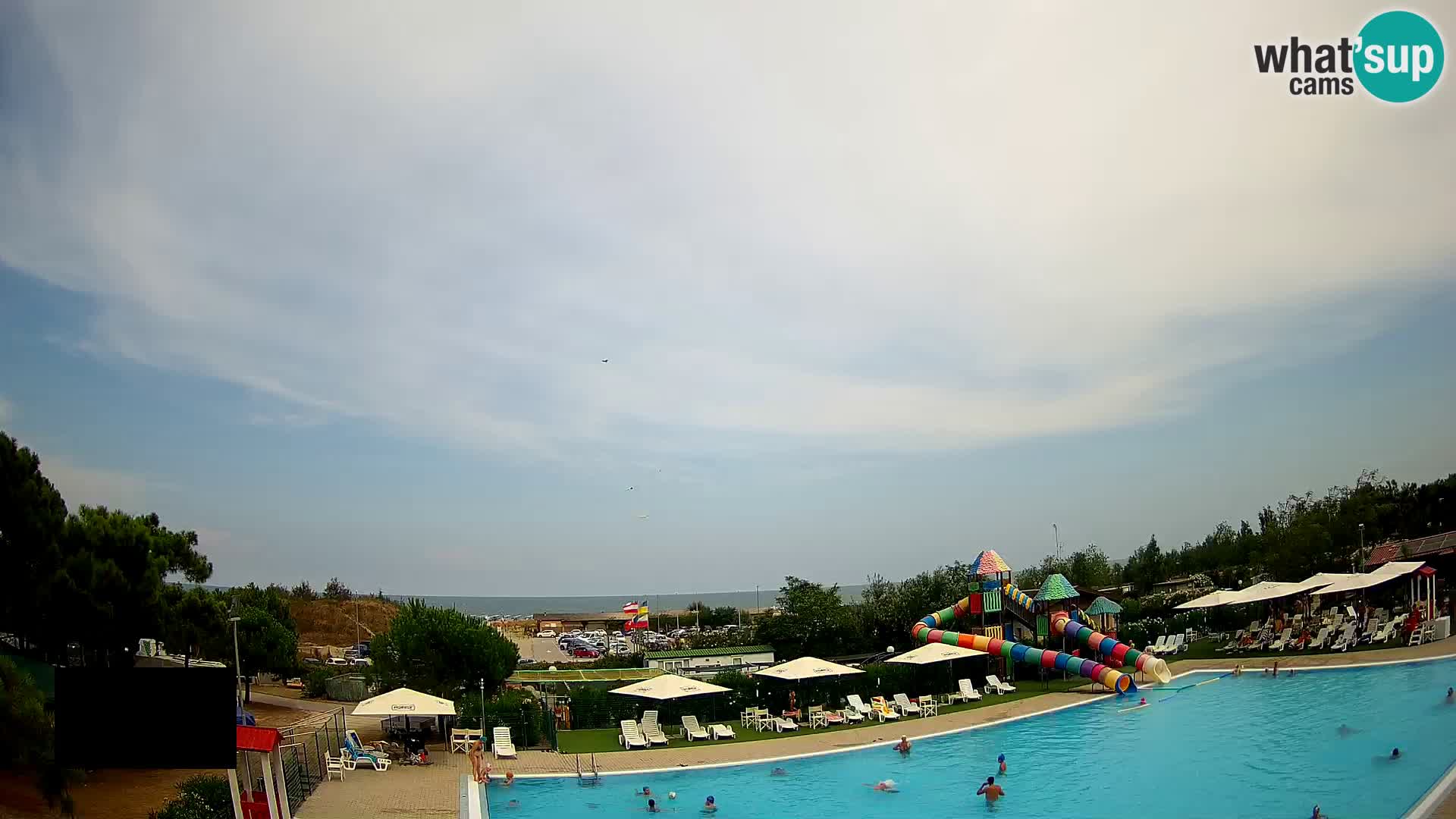 Camping Vittoria webcam en vivo Rosolina mare