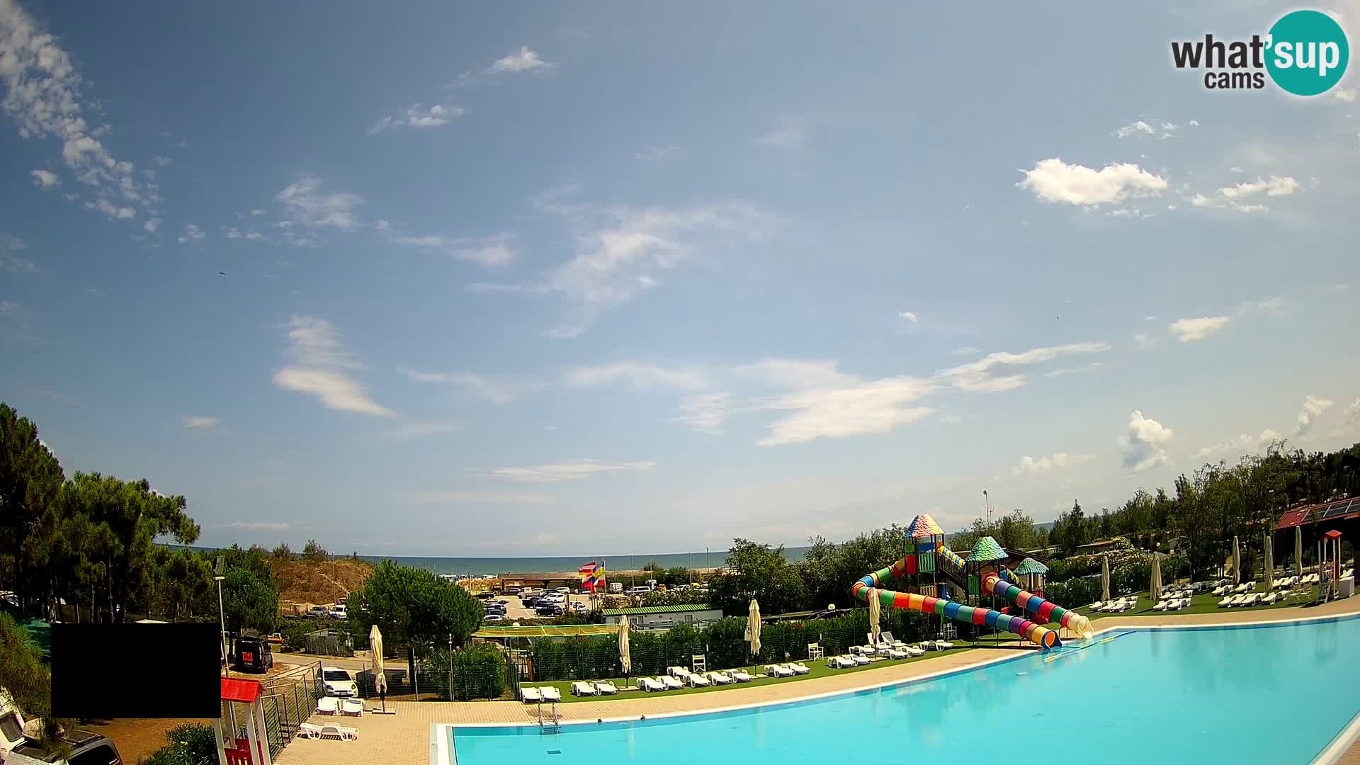 Camping Vittoria livecam Rosolina mare