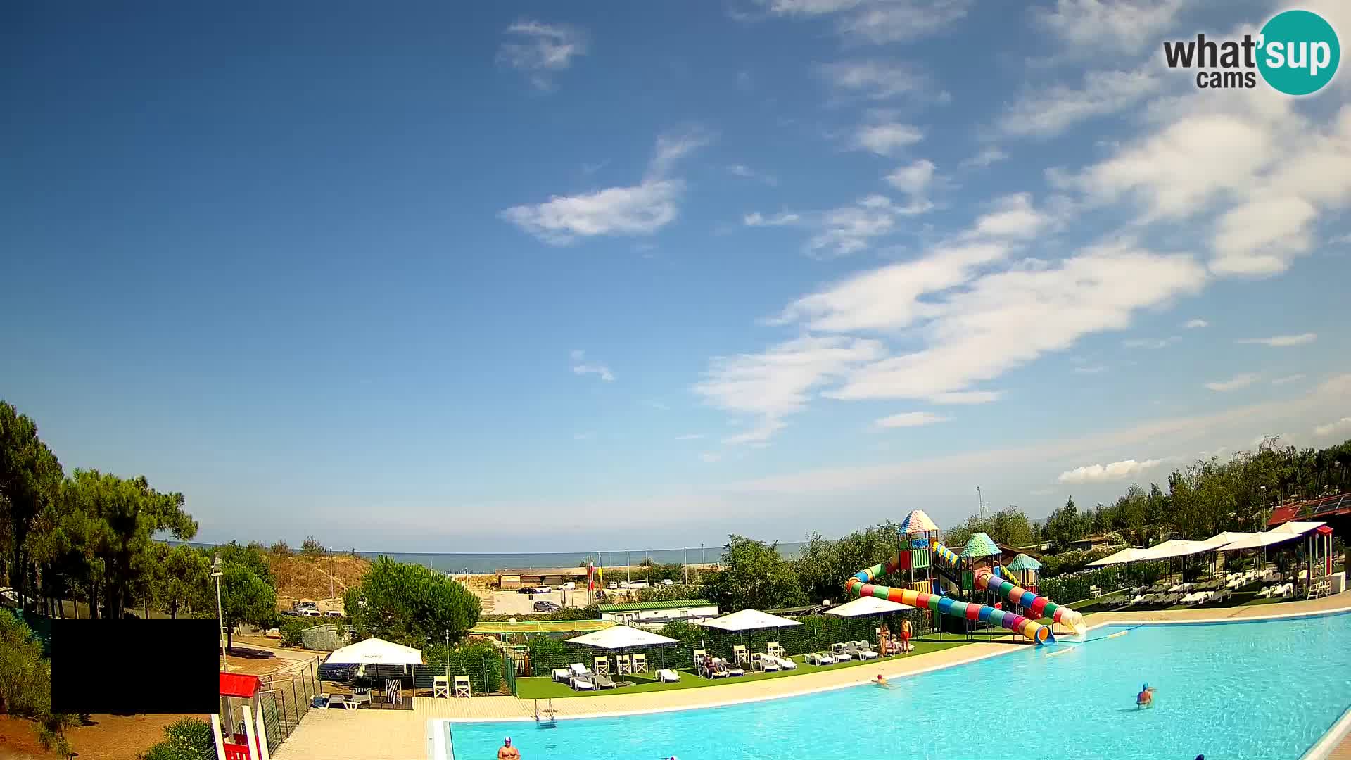 Camping Vittoria web kamera Rosolina mare