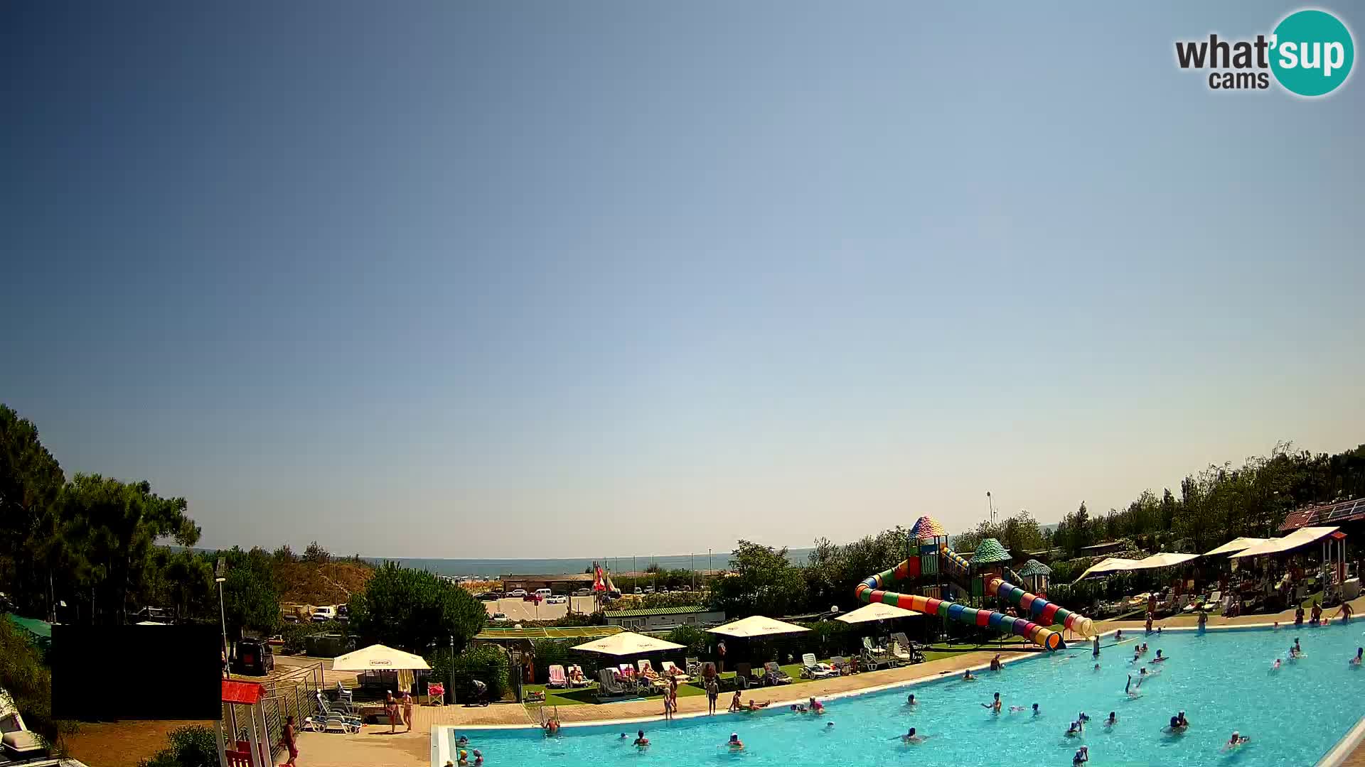 Camping Vittoria web kamera Rosolina mare