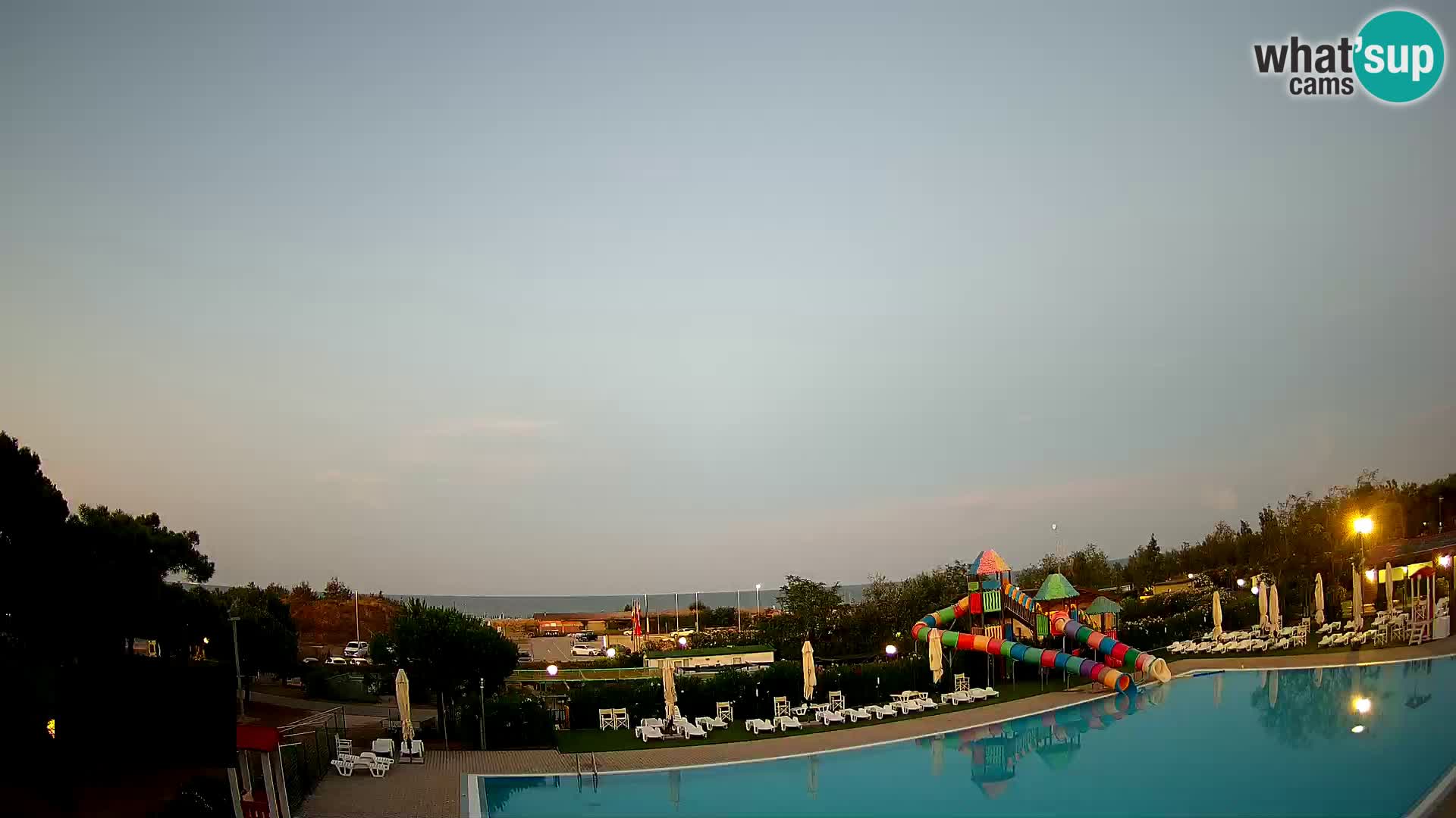 Webcam Camping Vittoria LIVEcam Rosolina mare
