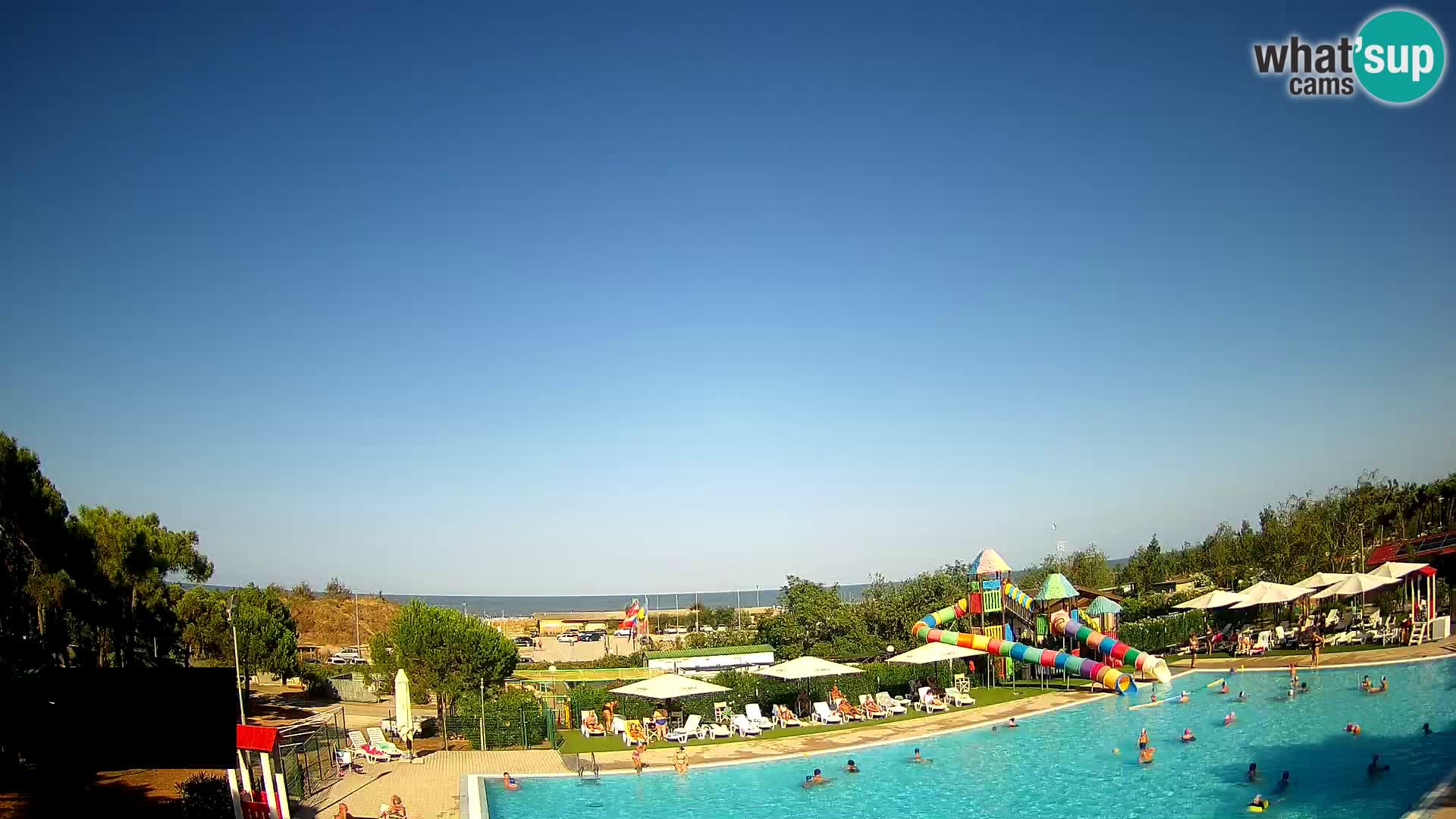 Camping Vittoria webcam en vivo Rosolina mare
