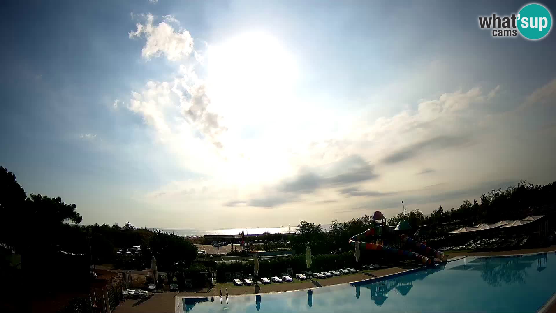 Camping Vittoria webcam en vivo Rosolina mare