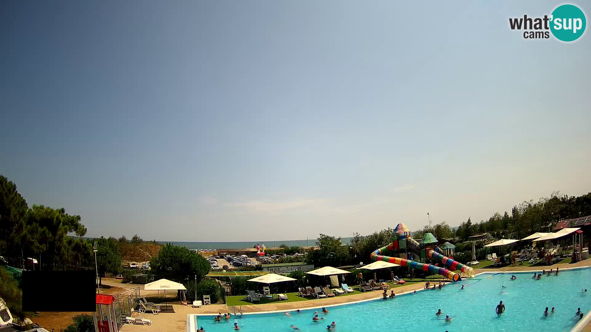 Camping Vittoria webcam en vivo Rosolina mare