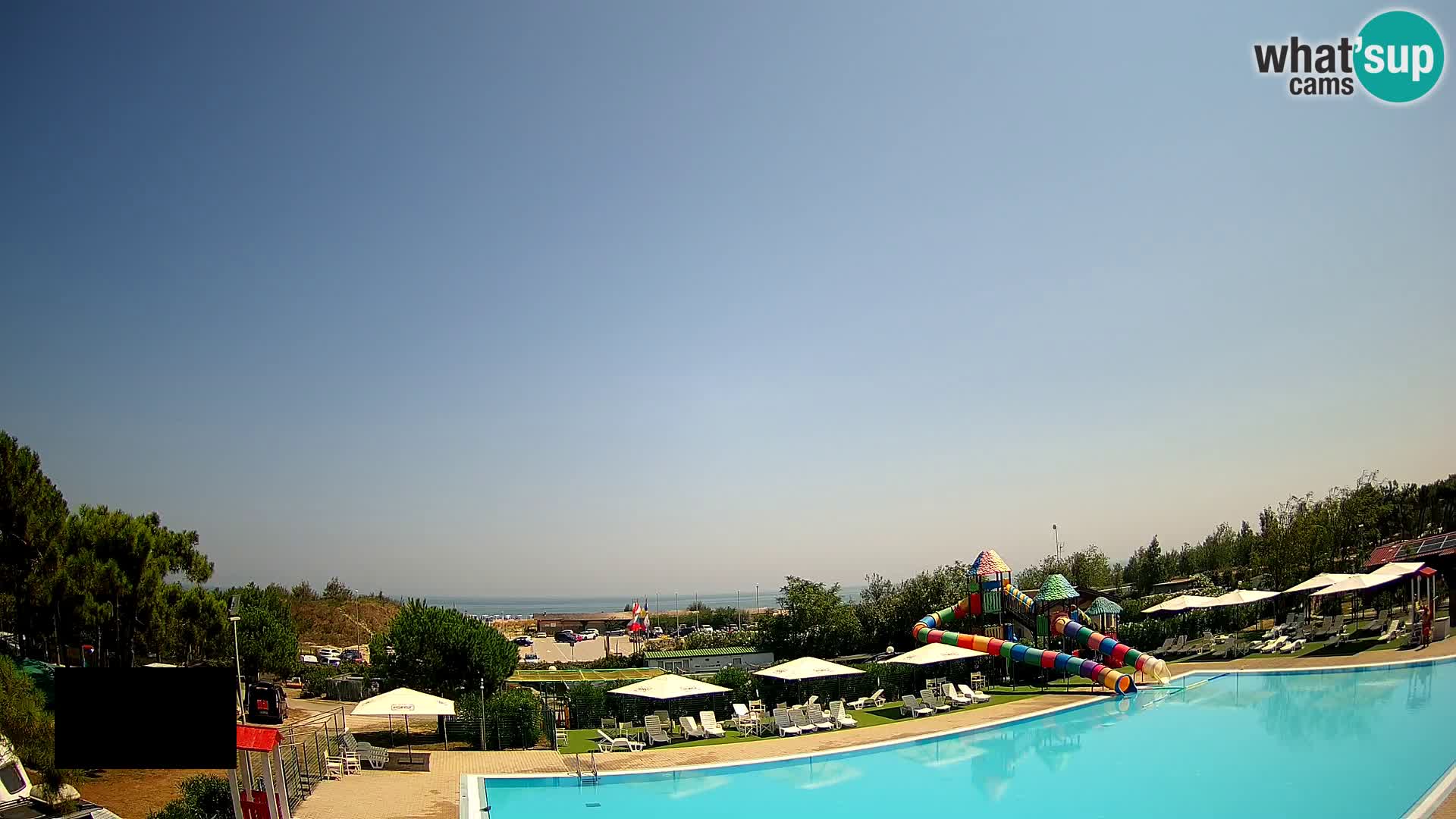 Camping Vittoria webcam en vivo Rosolina mare