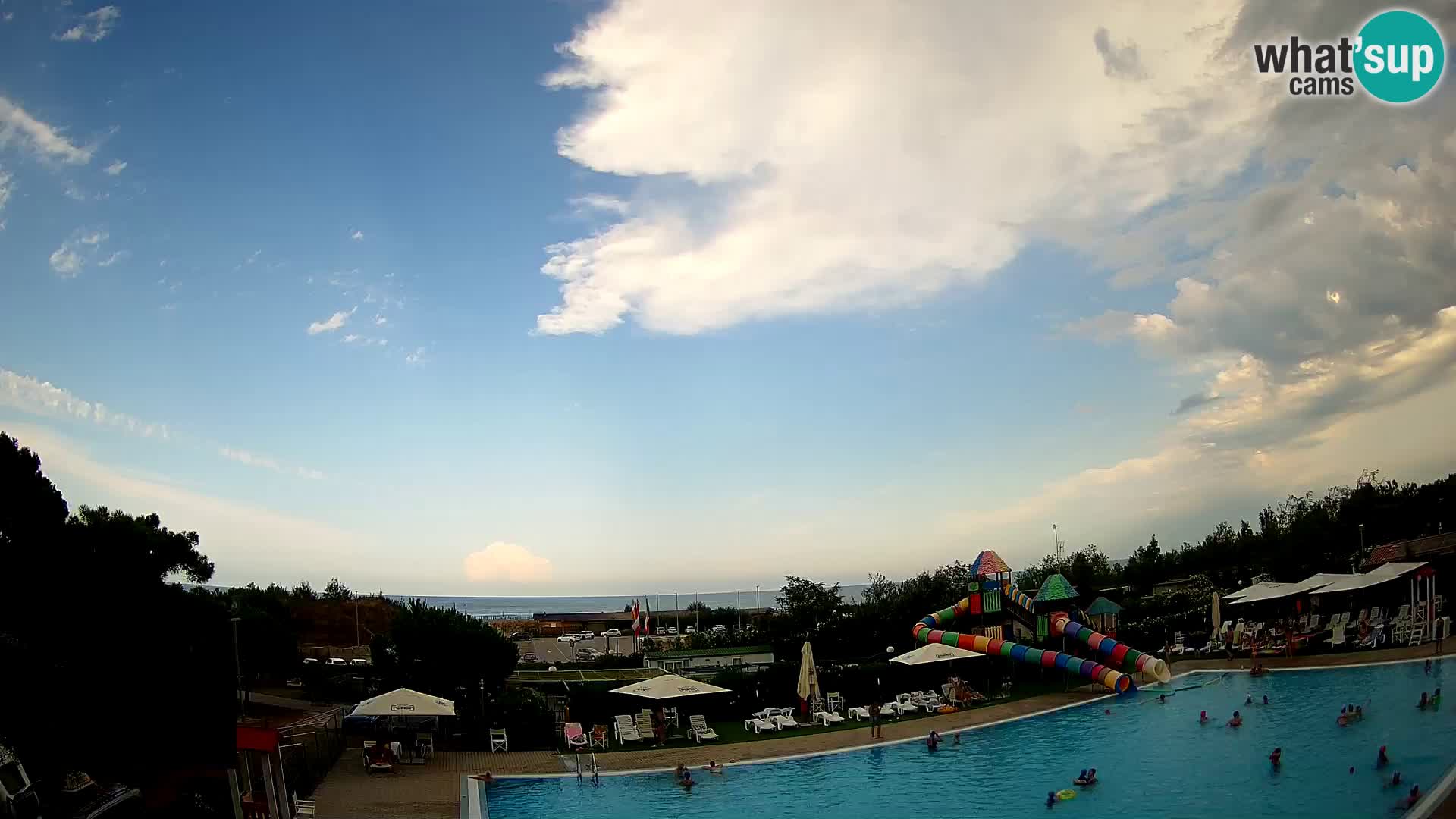 Camping Vittoria webcam en vivo Rosolina mare