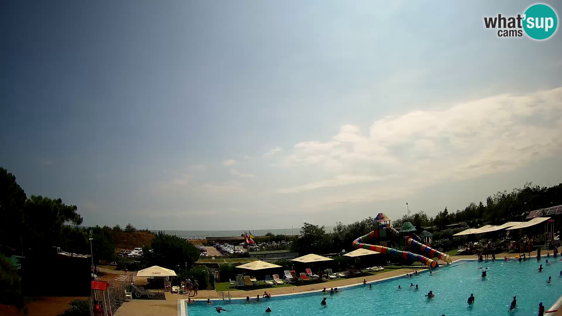 Camping Vittoria webcam en vivo Rosolina mare