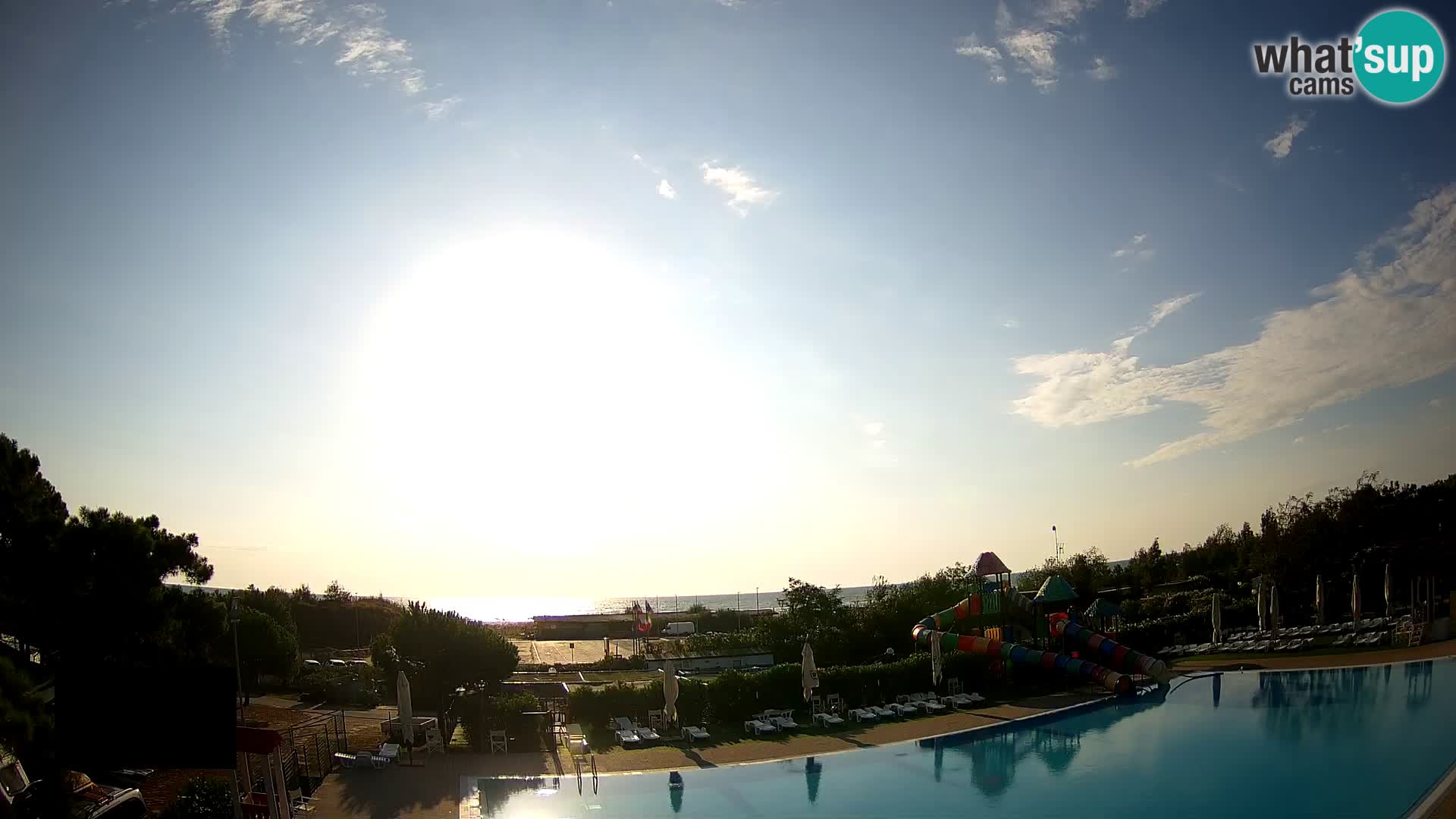Camping Vittoria webcam en vivo Rosolina mare