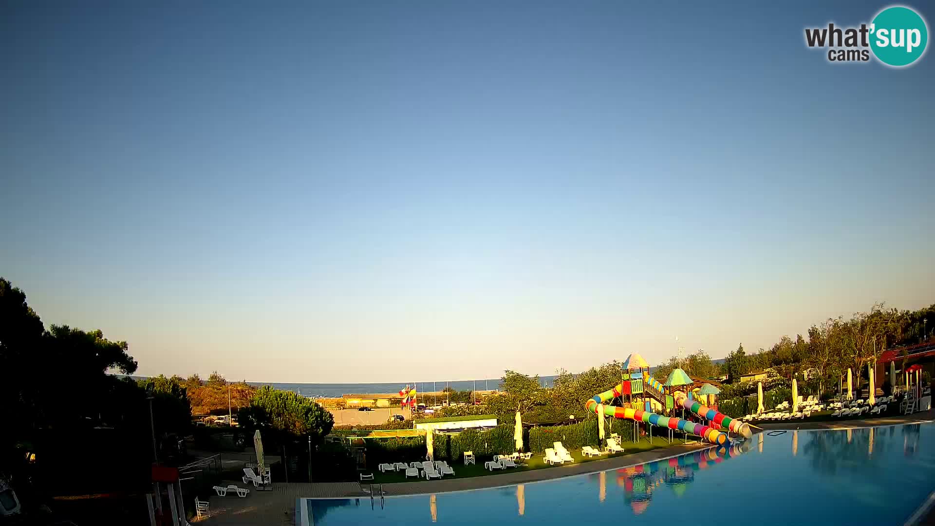 Camping Vittoria web kamera Rosolina mare