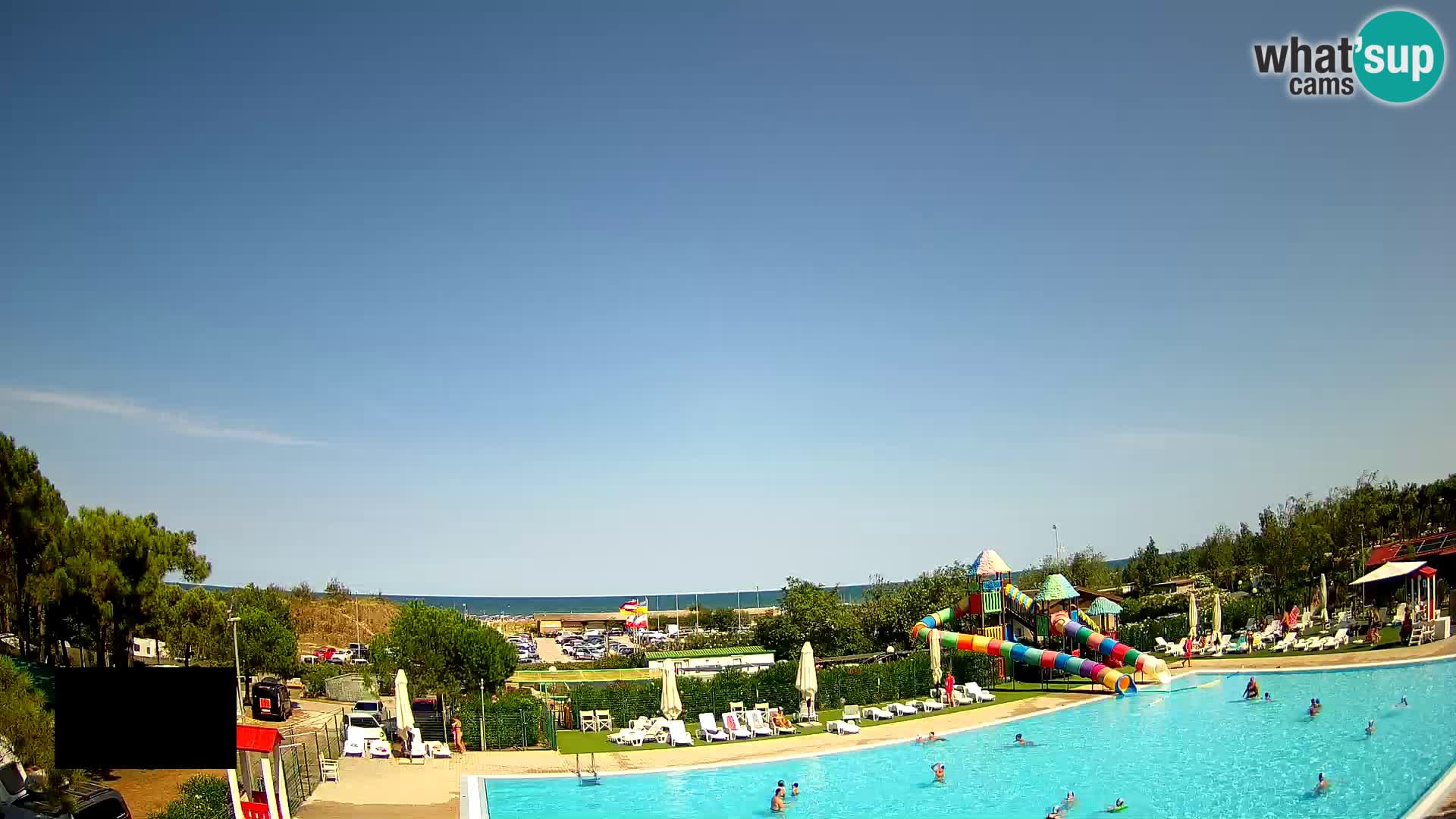 Camping Vittoria web kamera Rosolina mare