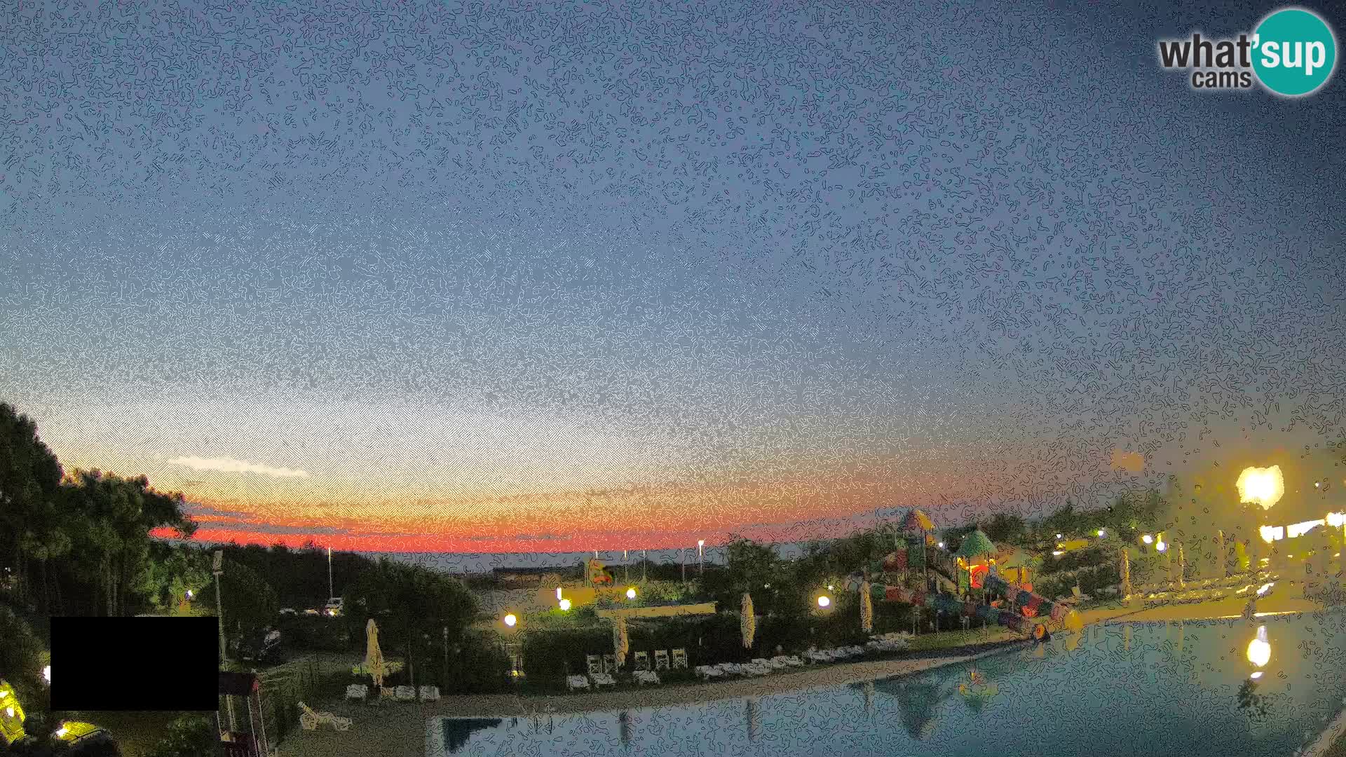 Camping Vittoria web kamera Rosolina mare