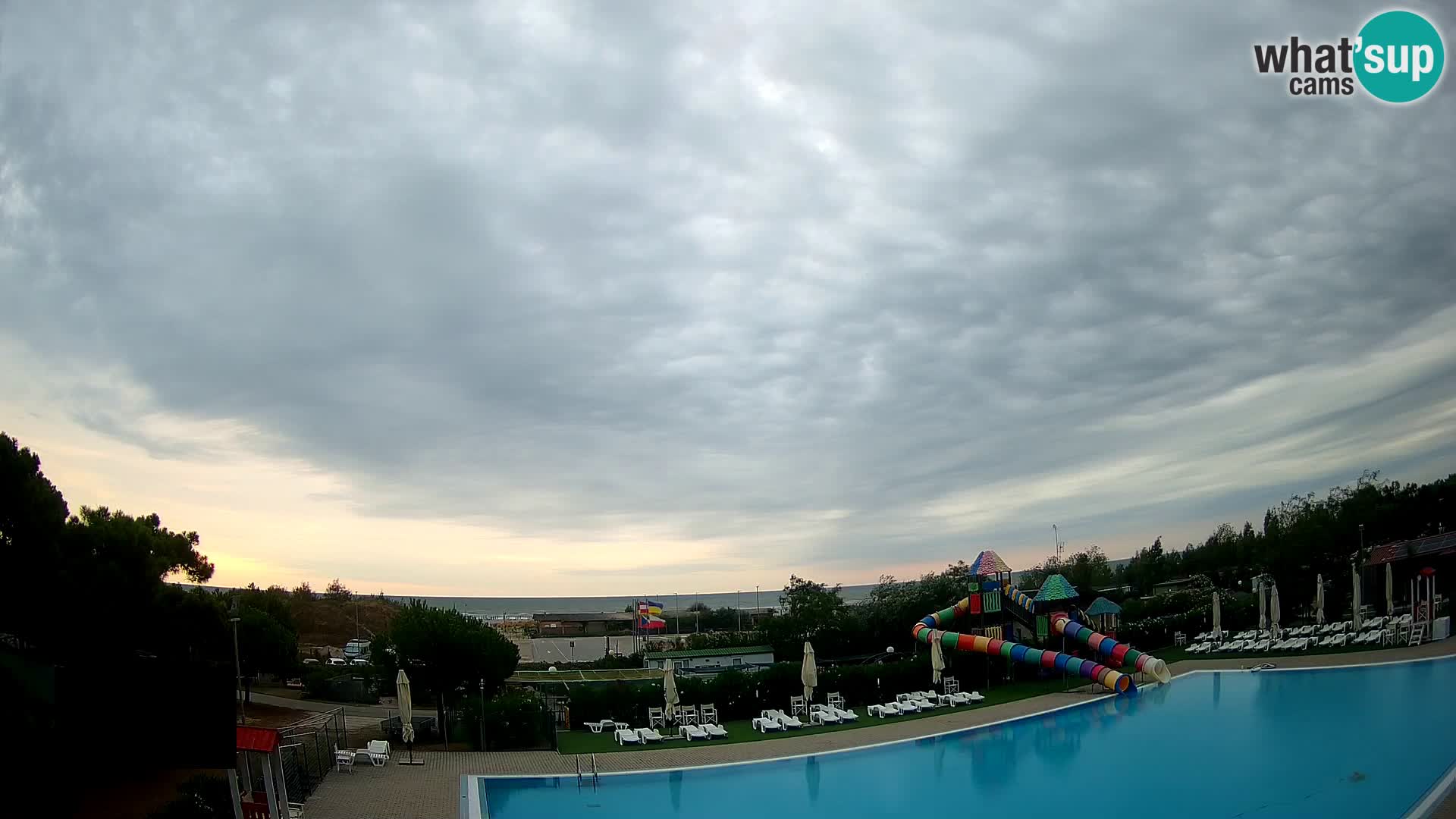 Camping Vittoria webcam en vivo Rosolina mare