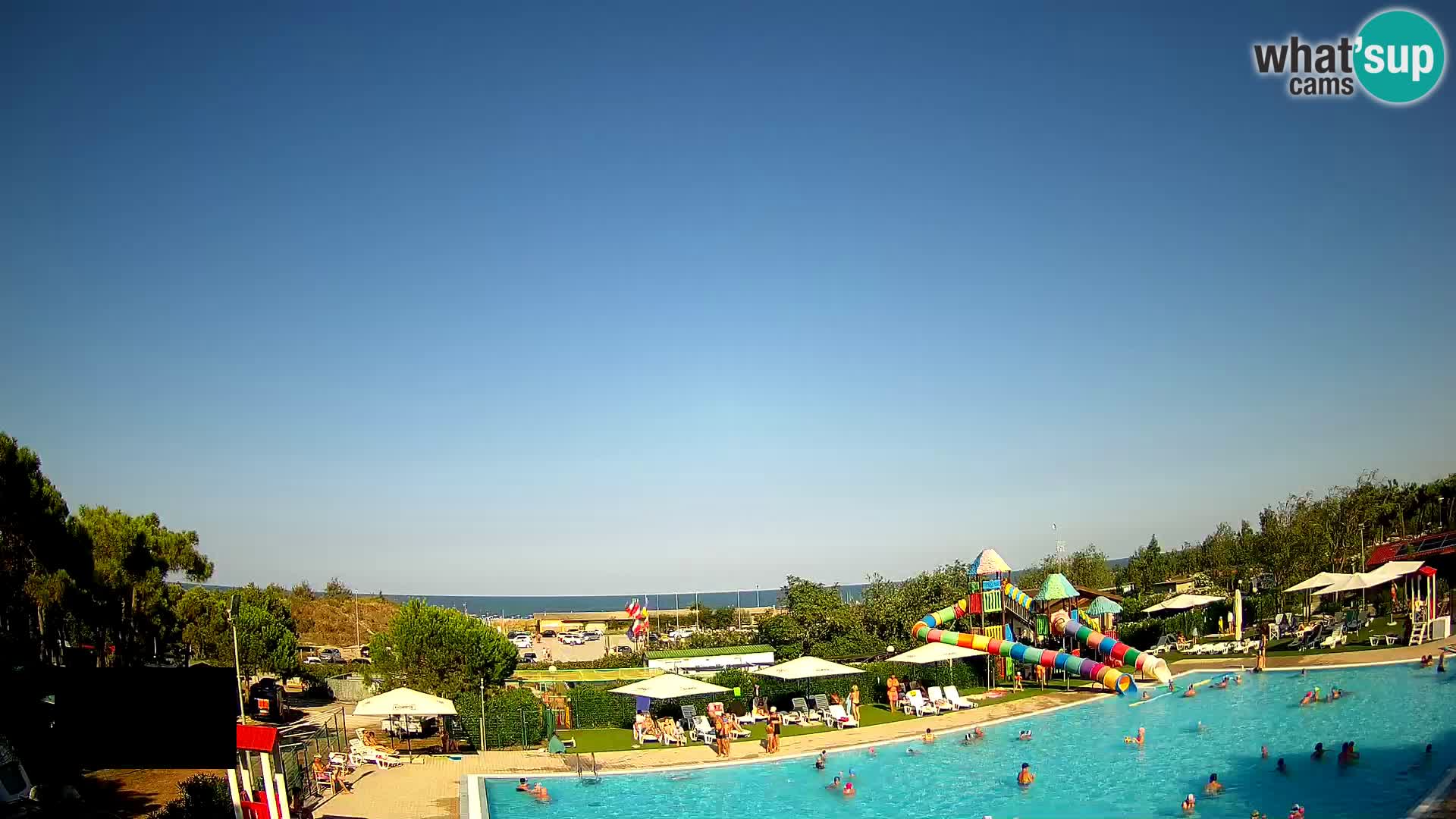 Camping Vittoria livecam Rosolina mare