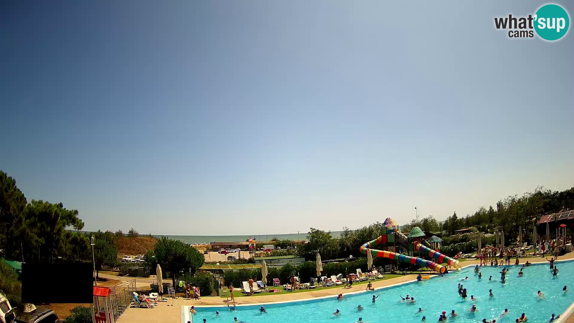 Camping Vittoria web kamera Rosolina mare