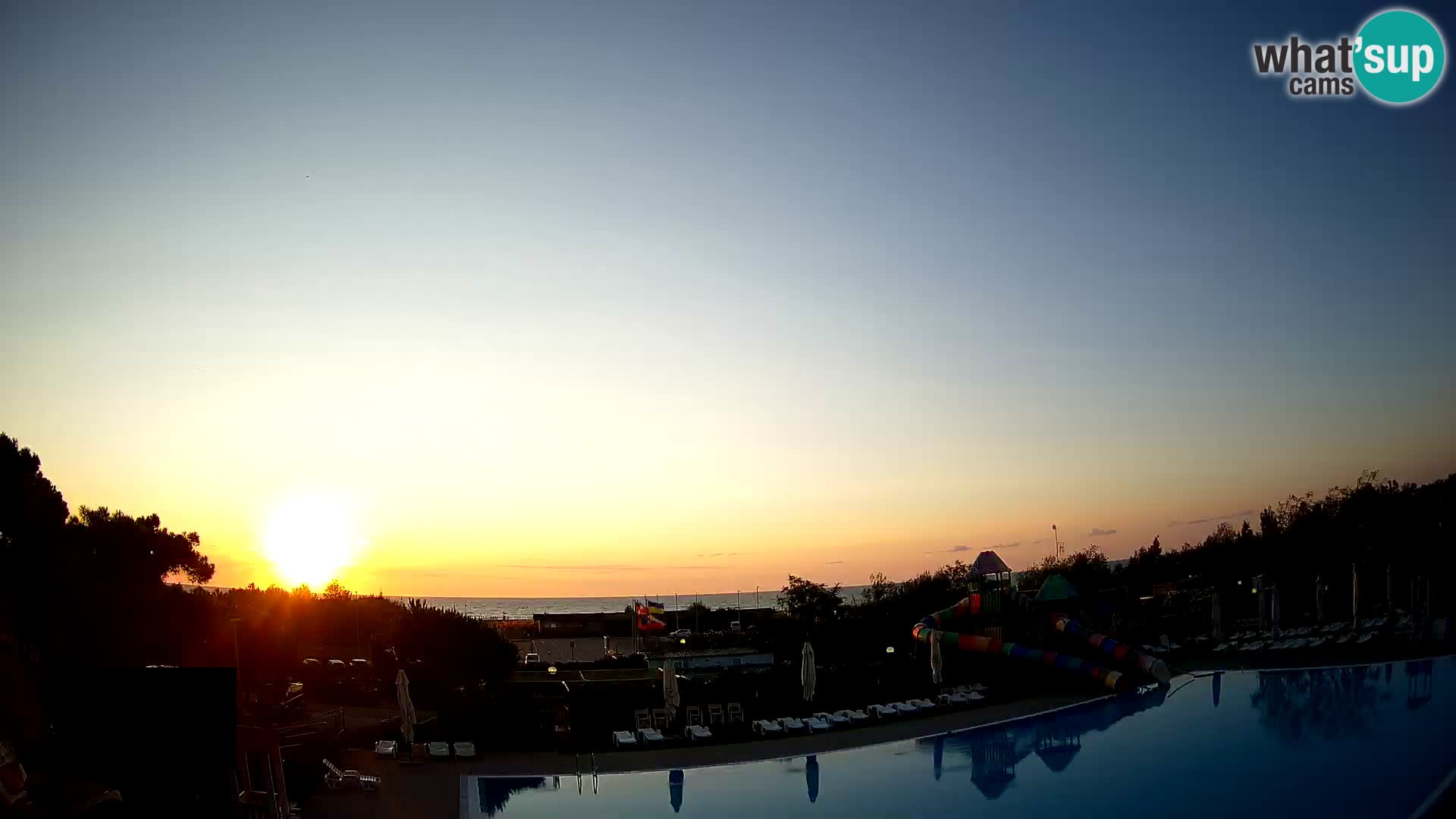 Camping Vittoria webcam en vivo Rosolina mare