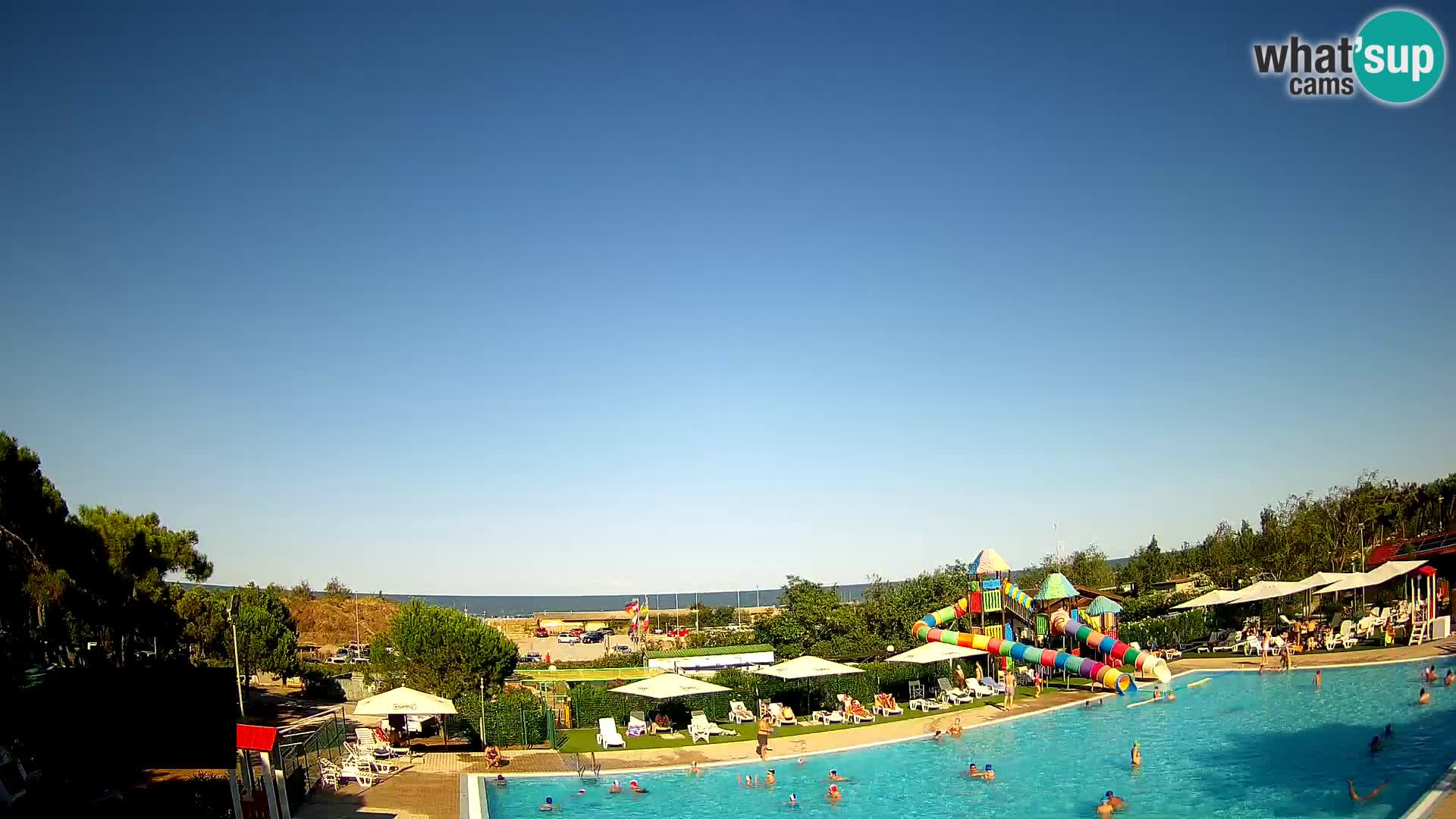 Camping Vittoria web kamera Rosolina mare