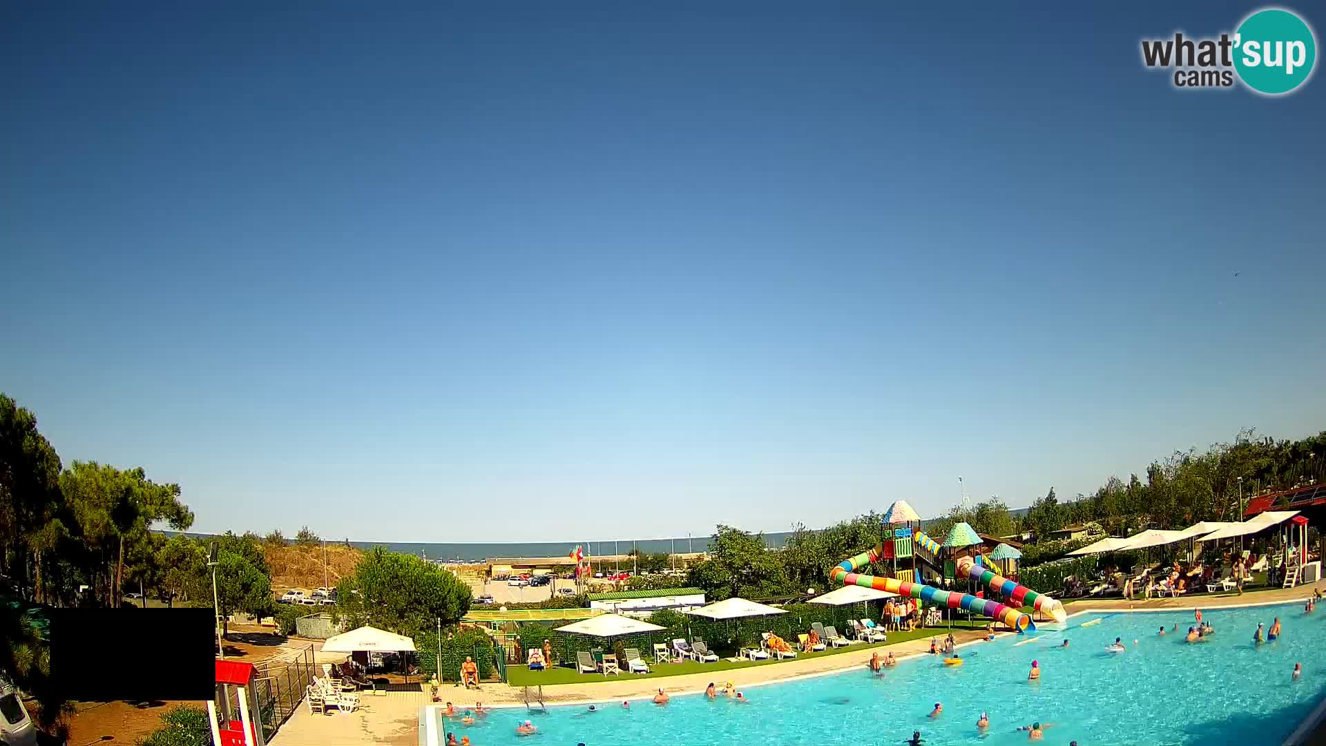 Camping Vittoria webcam en vivo Rosolina mare