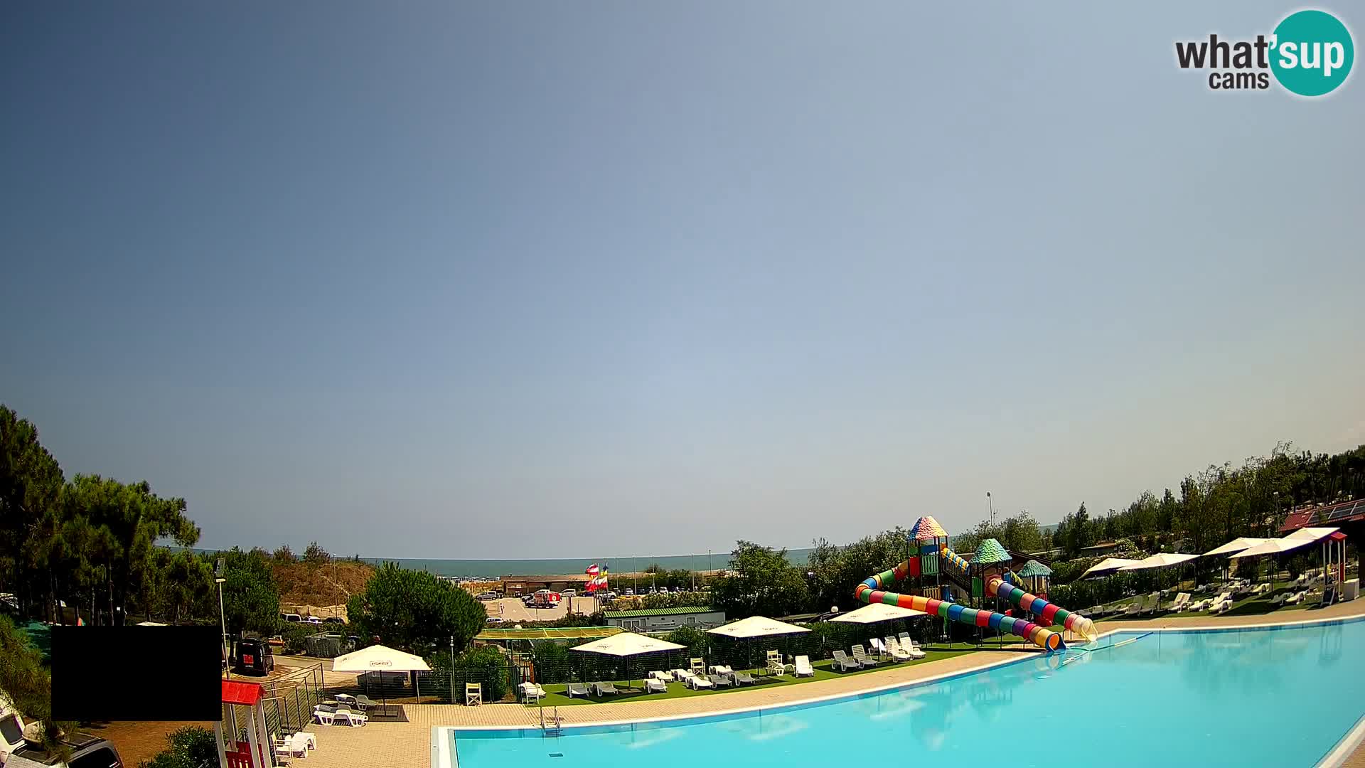 Camping Vittoria web kamera Rosolina mare