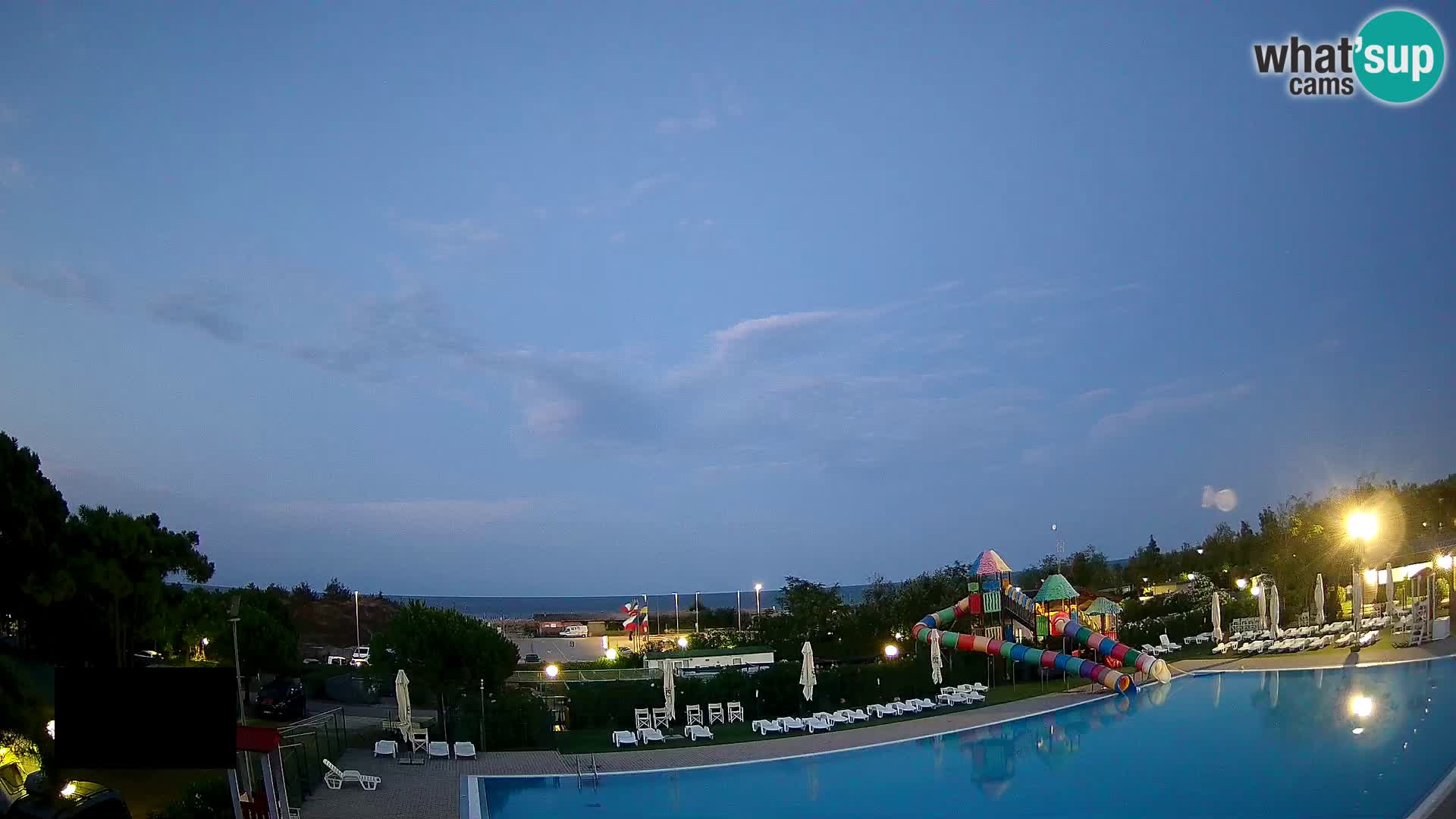 Camping Vittoria web kamera Rosolina mare
