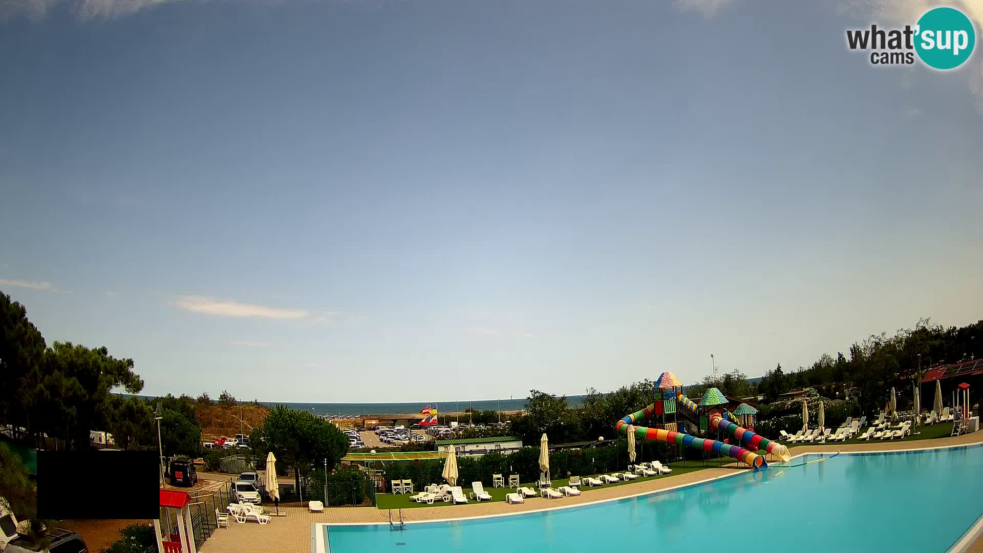 Camping Vittoria webcam en vivo Rosolina mare