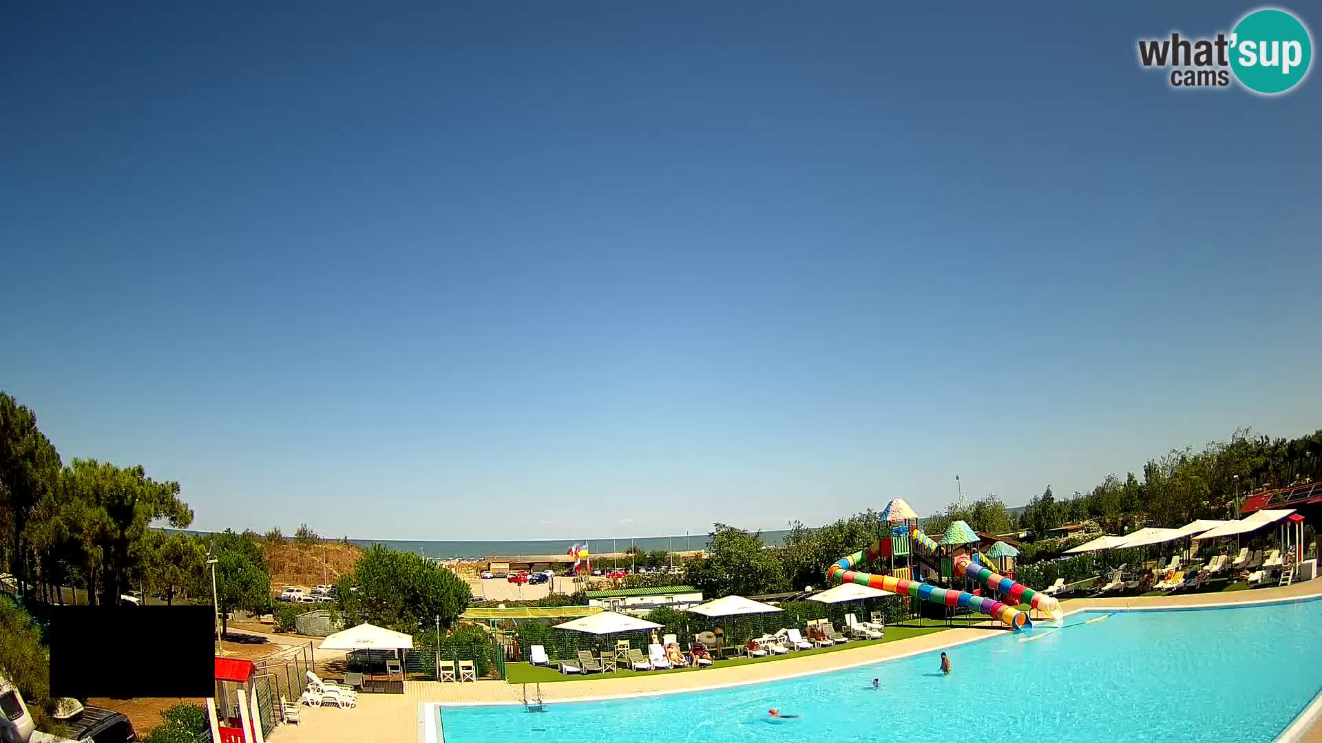 Camping Vittoria webcam en vivo Rosolina mare
