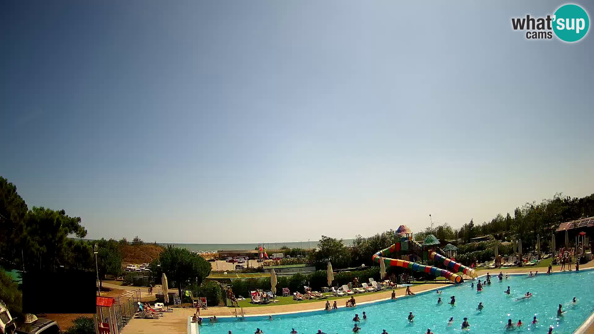 Camping Vittoria web kamera Rosolina mare