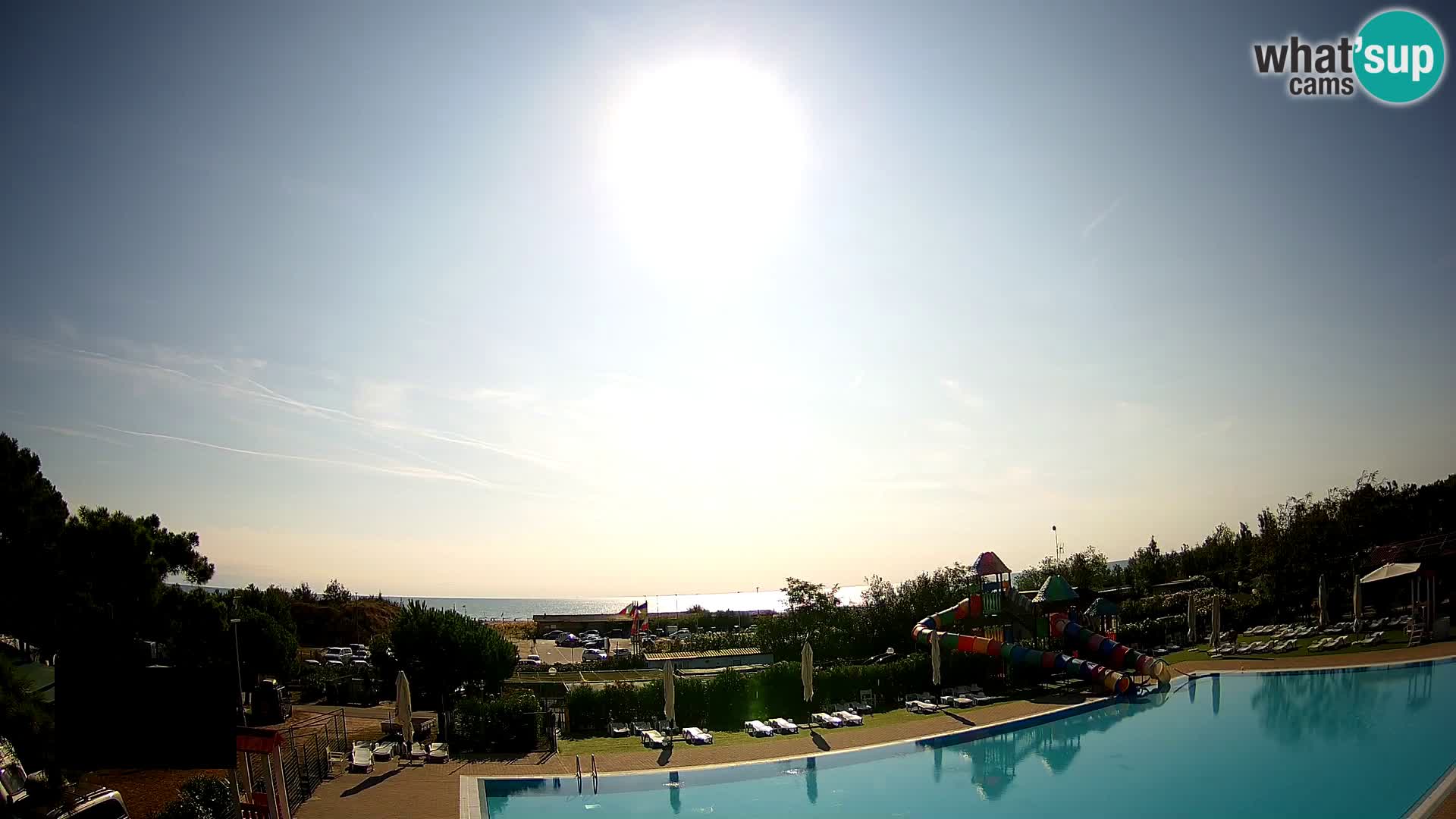 Camping Vittoria webcam en vivo Rosolina mare