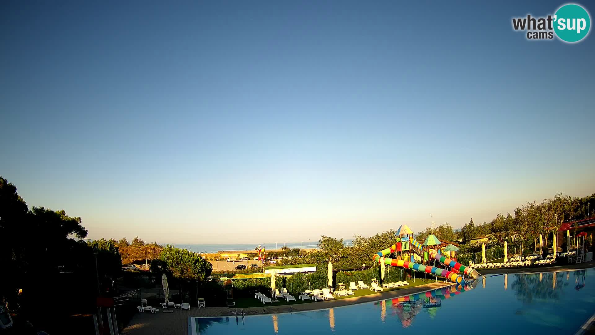 Camping Vittoria web kamera Rosolina mare