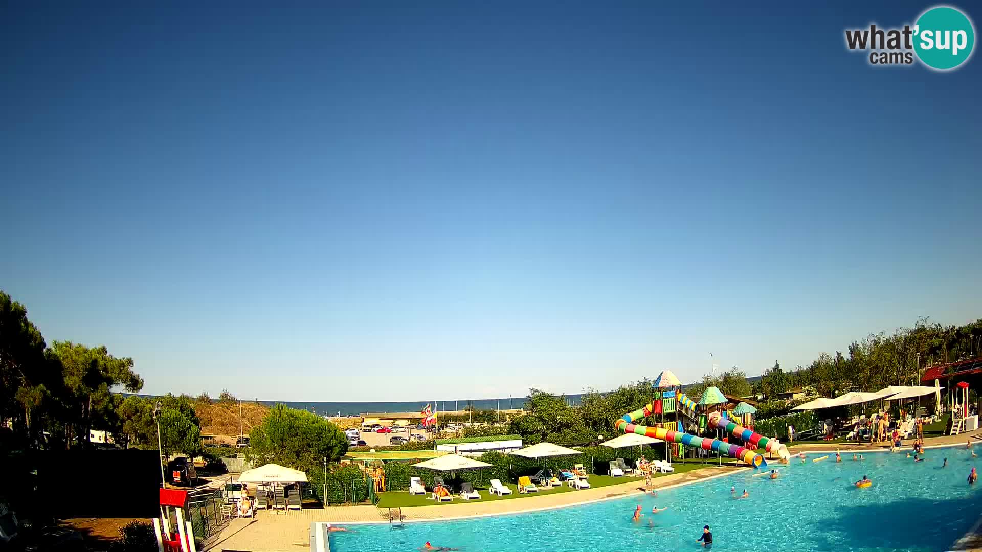 Camping Vittoria webcam en vivo Rosolina mare