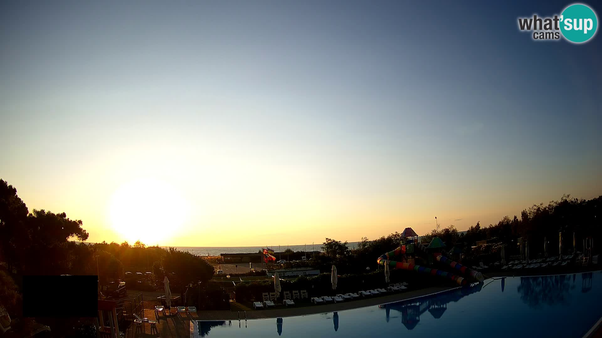 LIVE Camping Vittoria webcam Rosolina mare