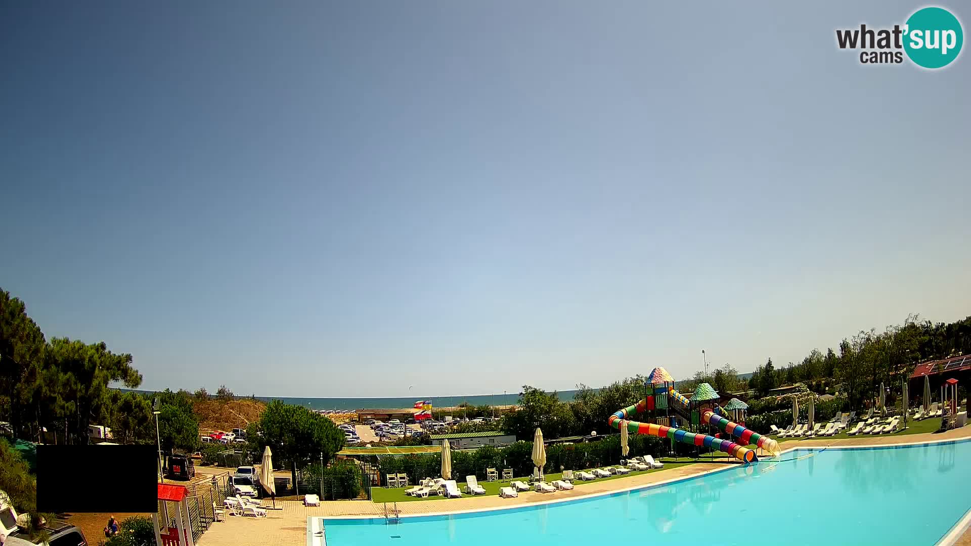 Camping Vittoria webcam Rosolina mare