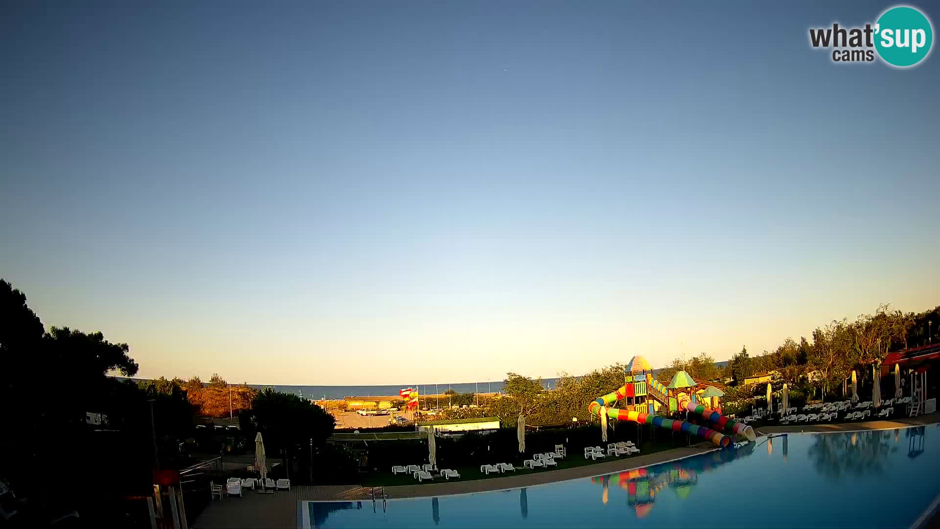 Camping Vittoria webcam en vivo Rosolina mare