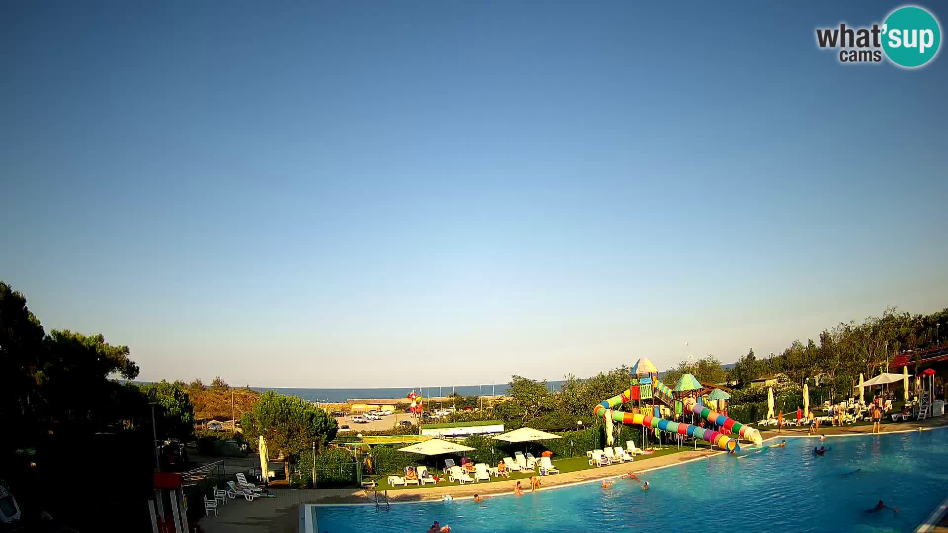 Camping Vittoria webcam en vivo Rosolina mare
