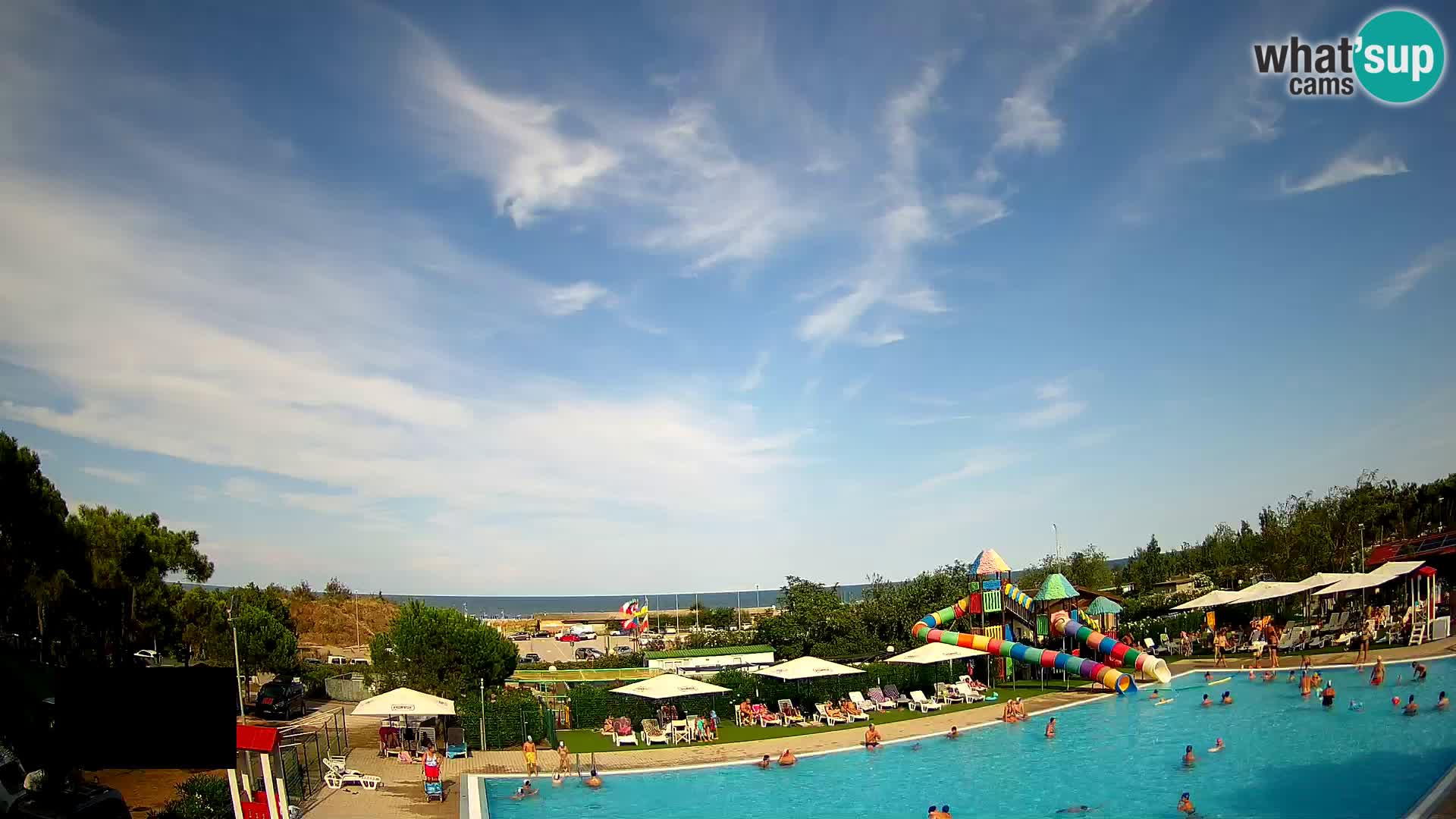 Camping Vittoria web kamera Rosolina mare