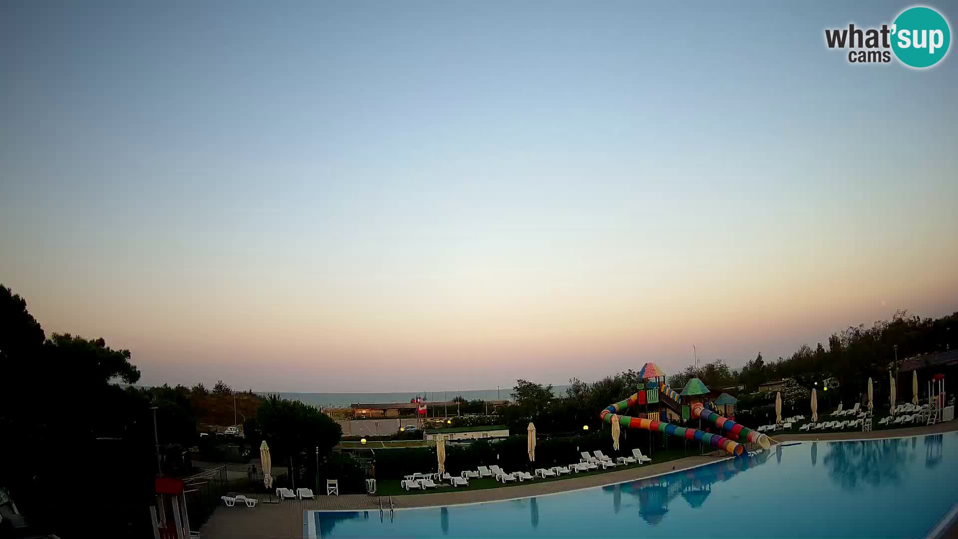 LIVE Camping Vittoria webcam Rosolina mare