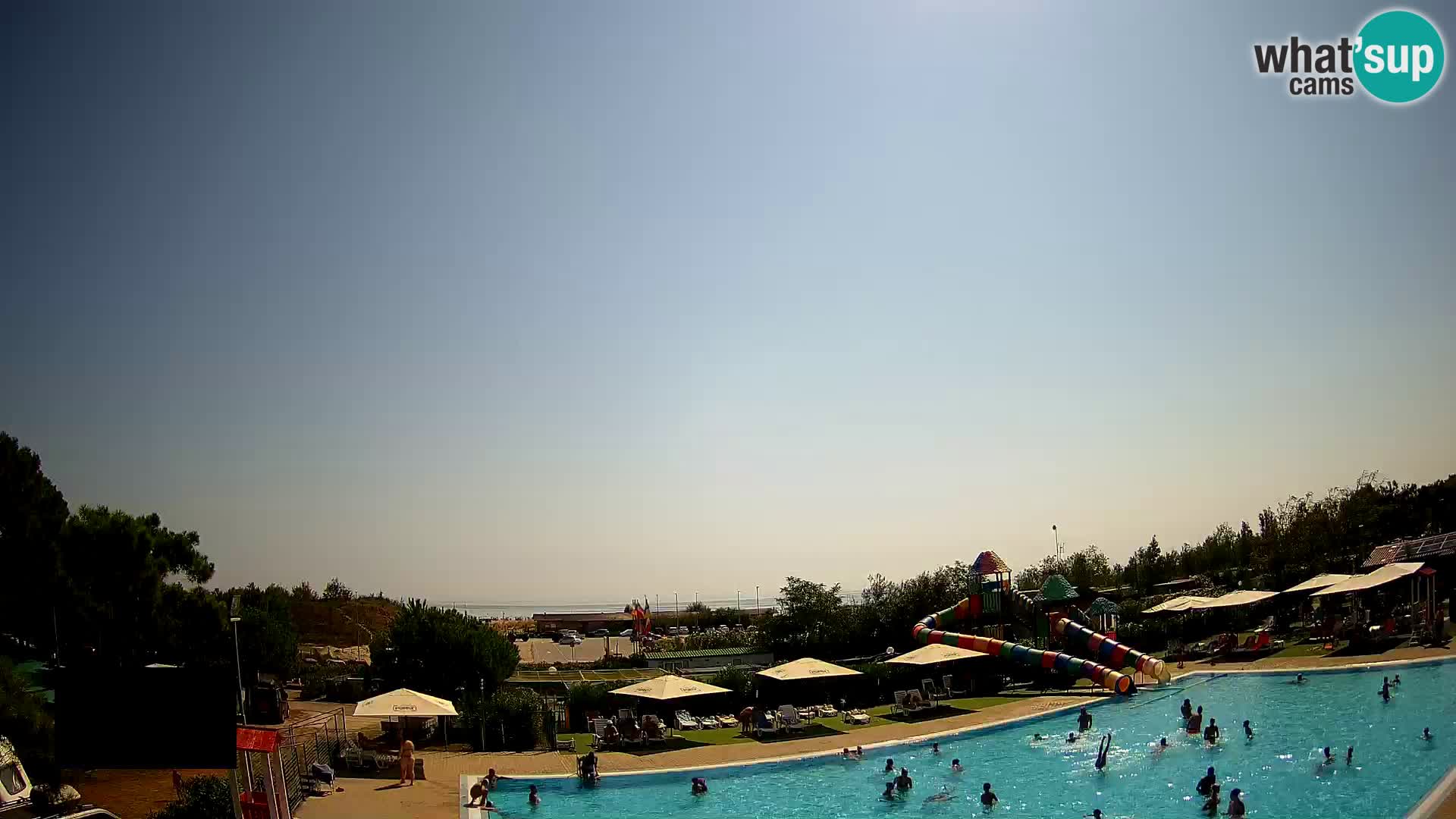Camping Vittoria webcam en vivo Rosolina mare