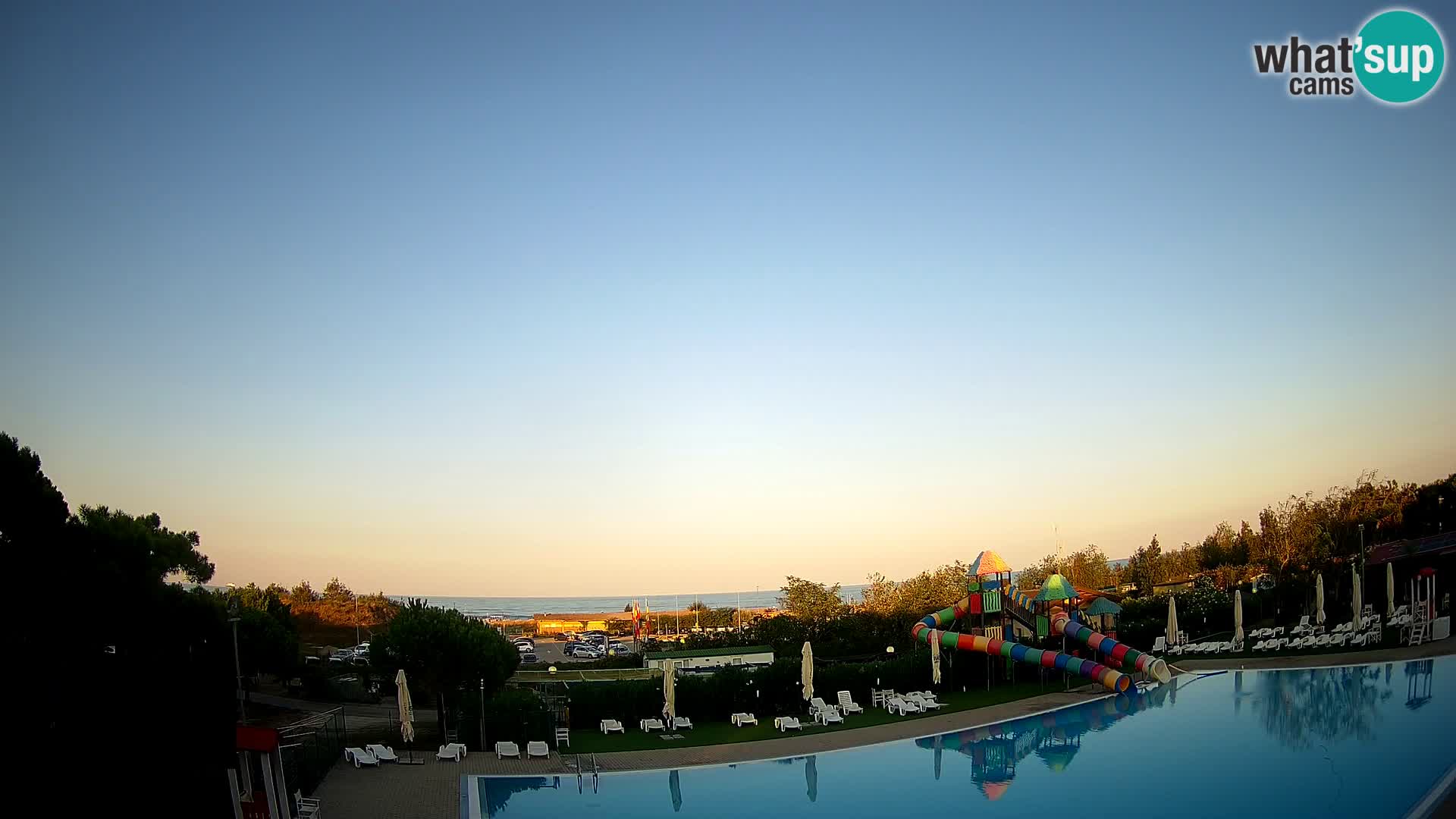 Camping Vittoria web kamera Rosolina mare