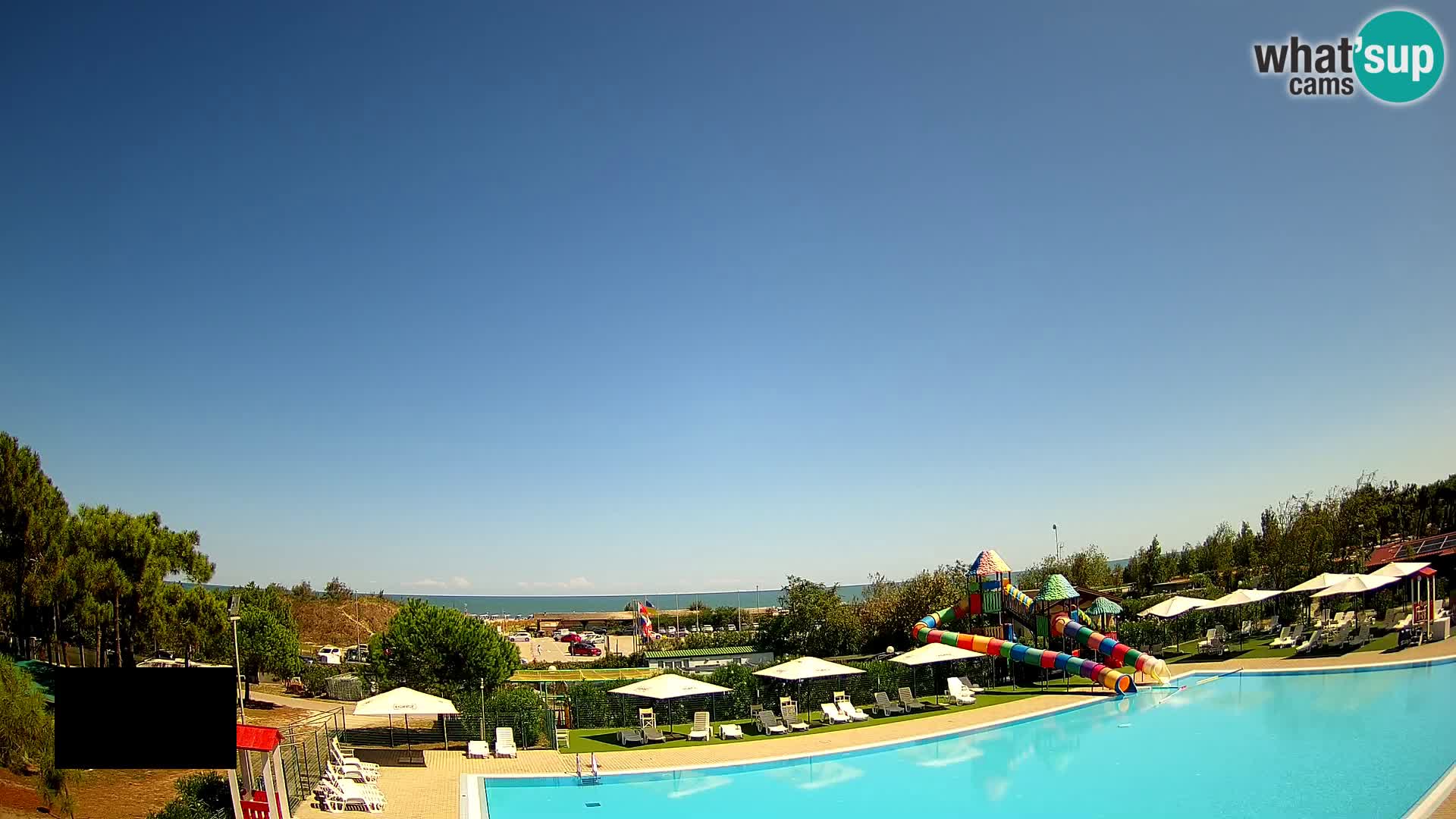 Camping Vittoria livecam Rosolina mare