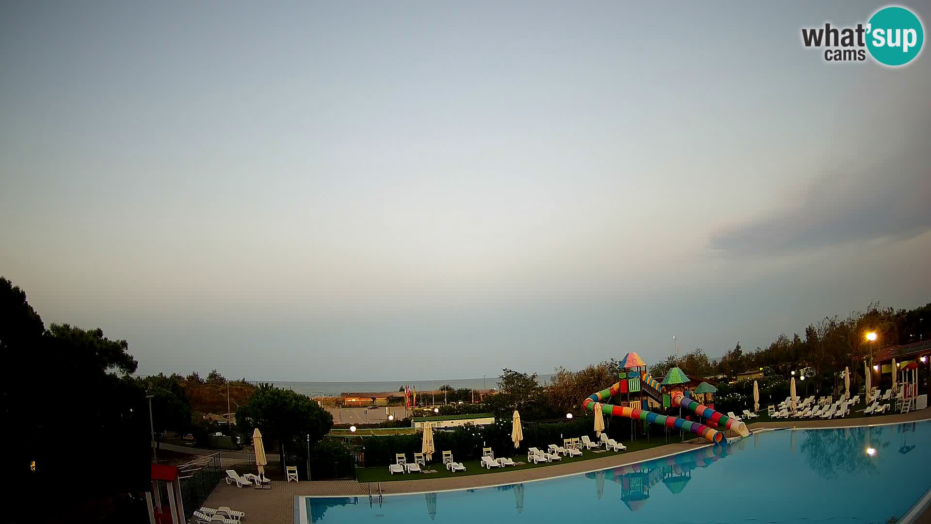 Camping Vittoria webcam en vivo Rosolina mare