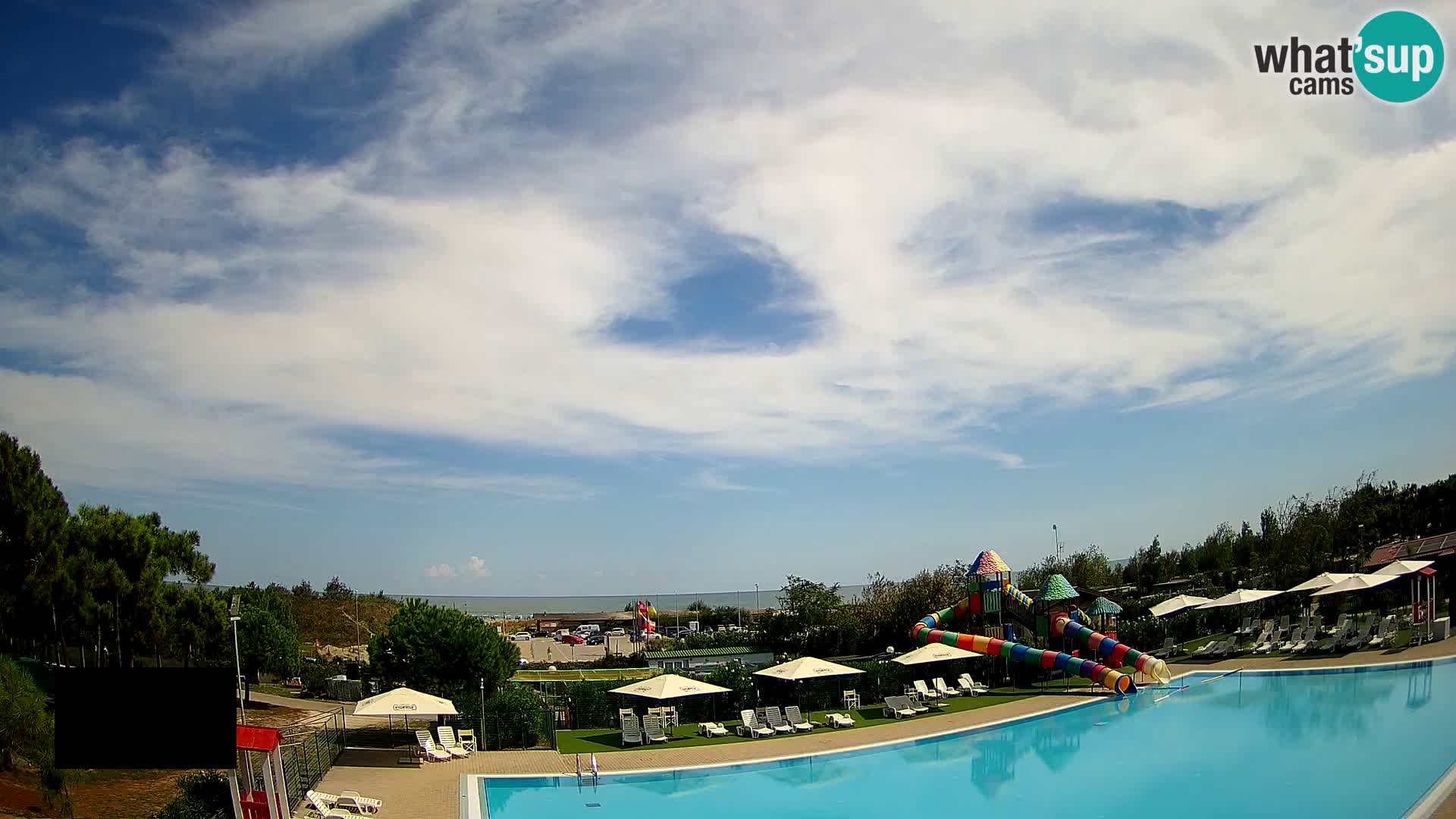 Camping Vittoria webcam Rosolina mare