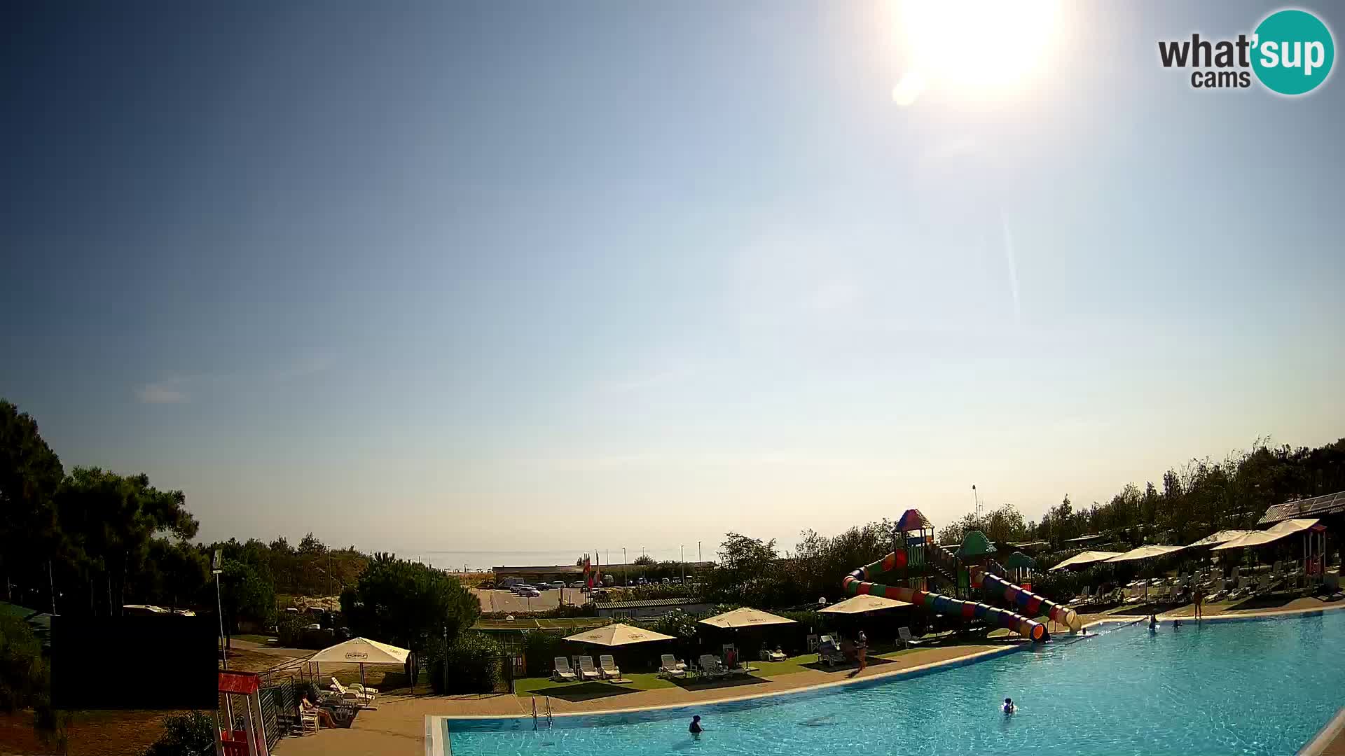 Webcam Camping Vittoria LIVEcam Rosolina mare