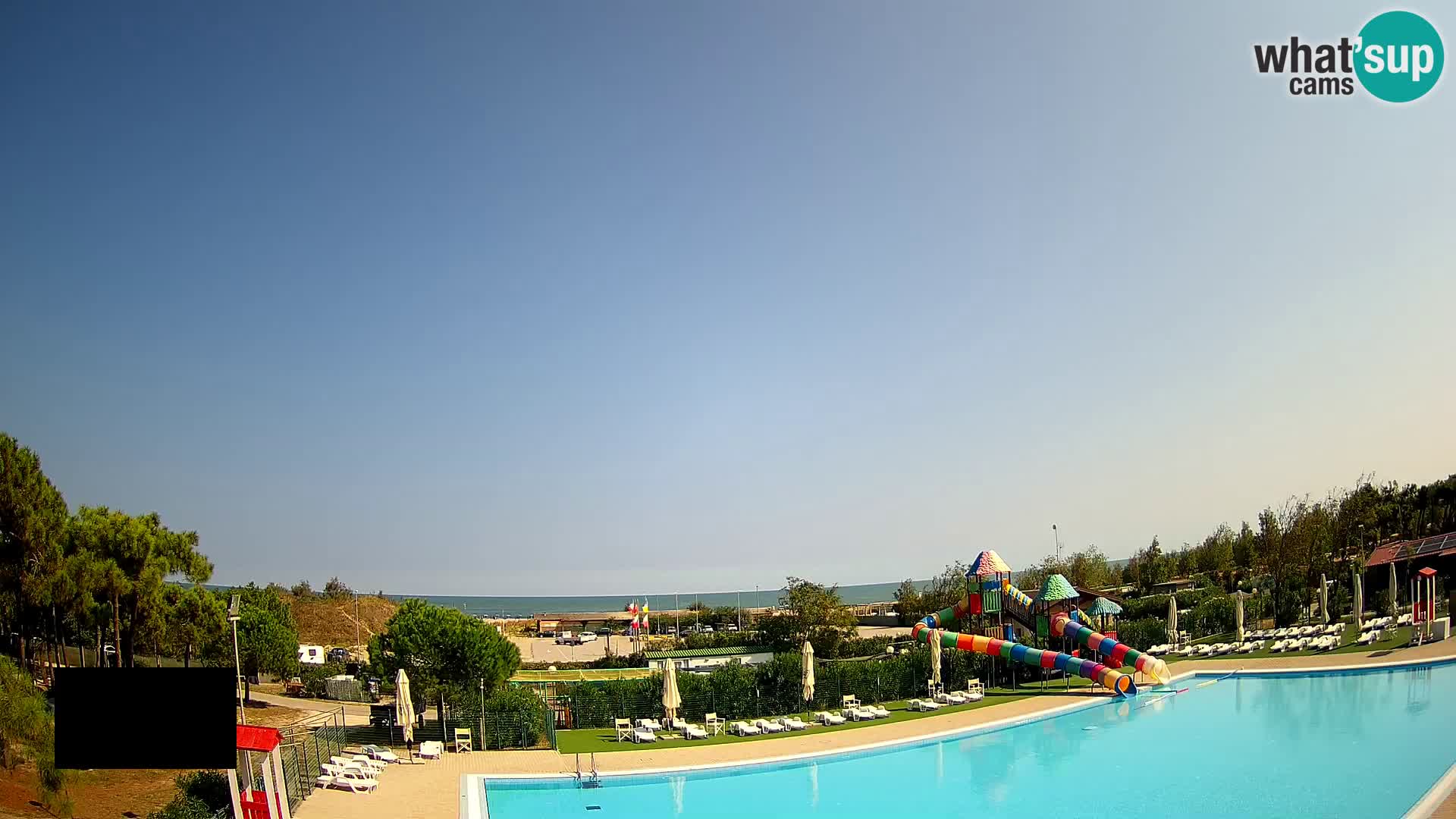 Webcam Camping Vittoria LIVEcam Rosolina mare